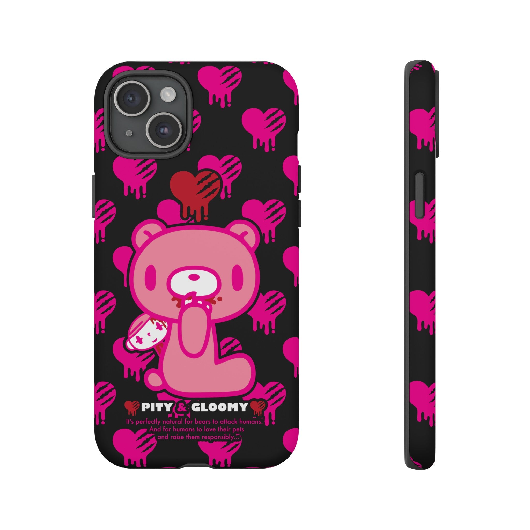 Gloomy Bear Pink Phone Case