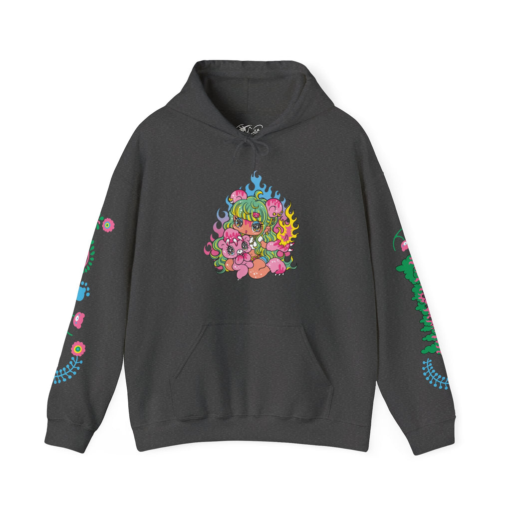 YURIE SEKIYA X GLOOMY BEAR🌟STARRY GAL Unisex Hooded Sweatshirt
