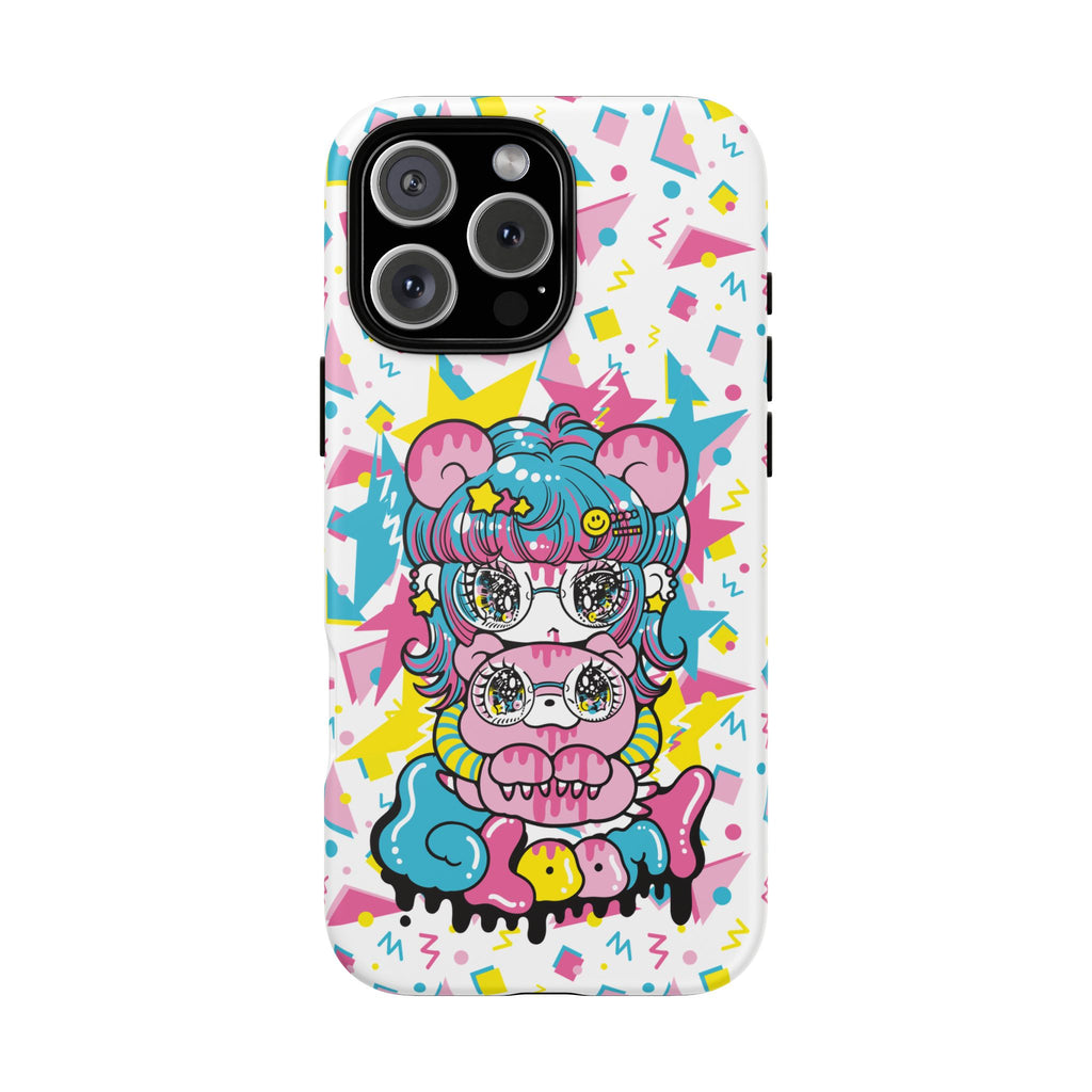 YURIE SEKIYA X GLOOMY BEAR ⭐️ FIRE GIRL PHONE CASE