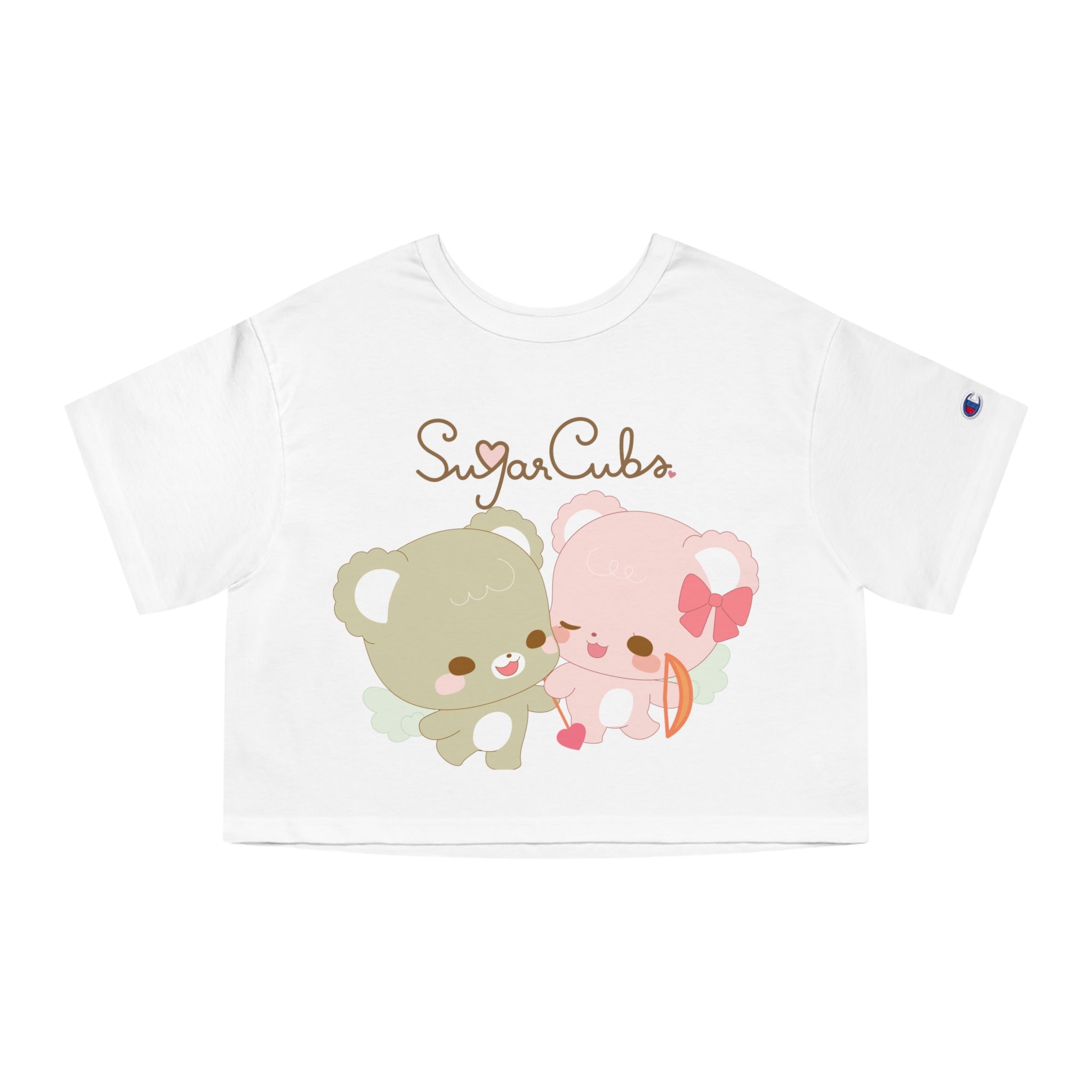 Sugar Cubs Love T Champion Women's Heritage Cropped T-Shirt