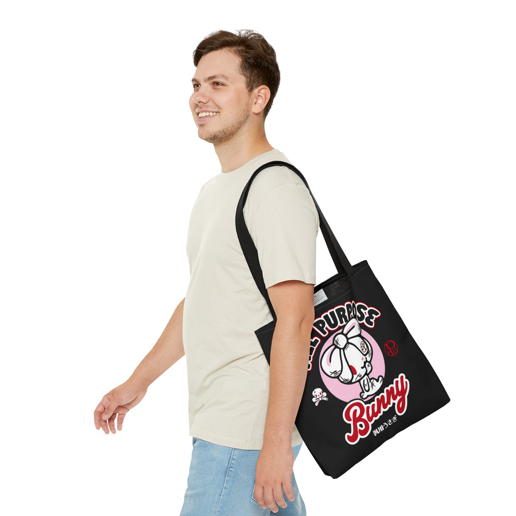 All Purpose Bunny All Tied Up Tote Bag