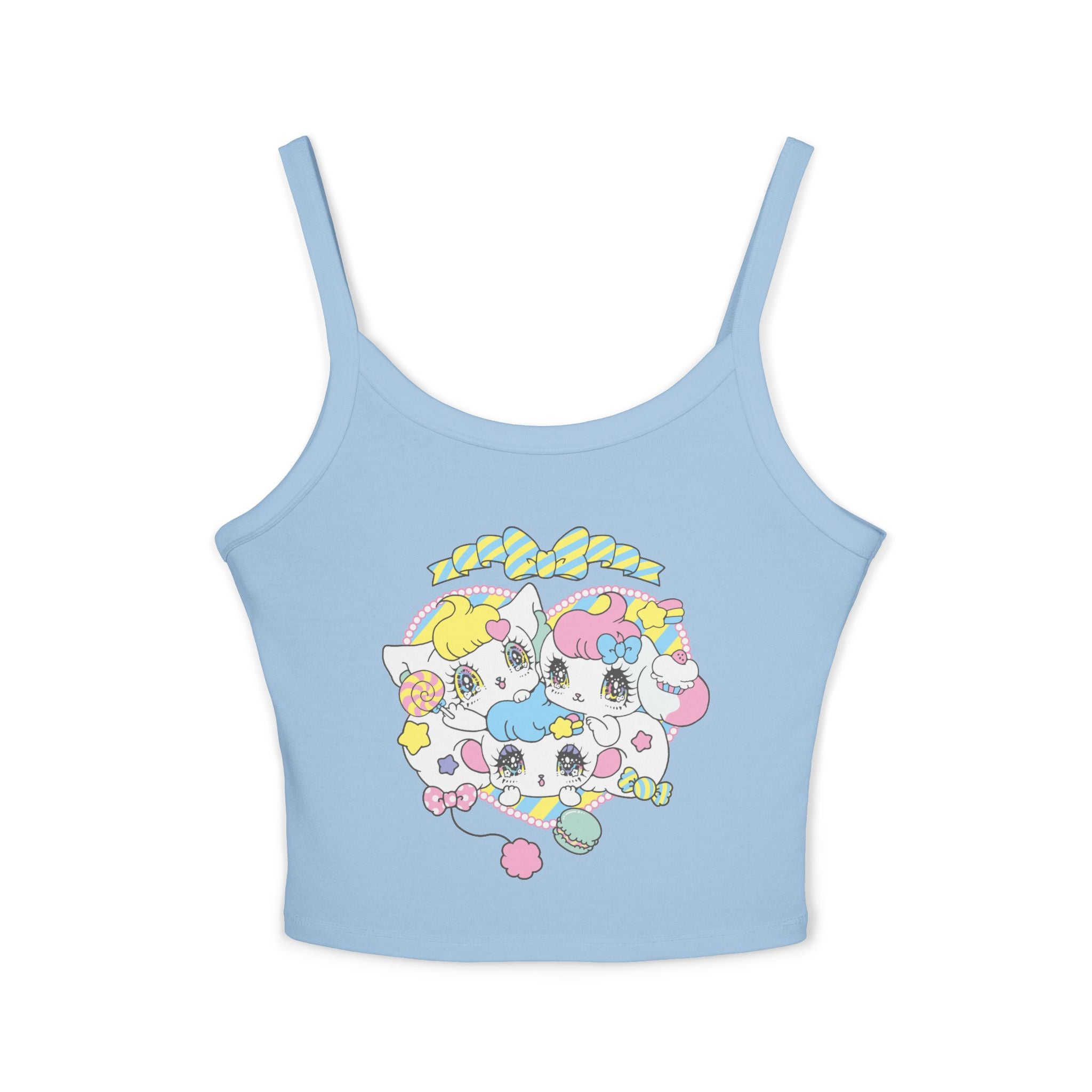 Pero Pero Spaghetti Strap Tank Top