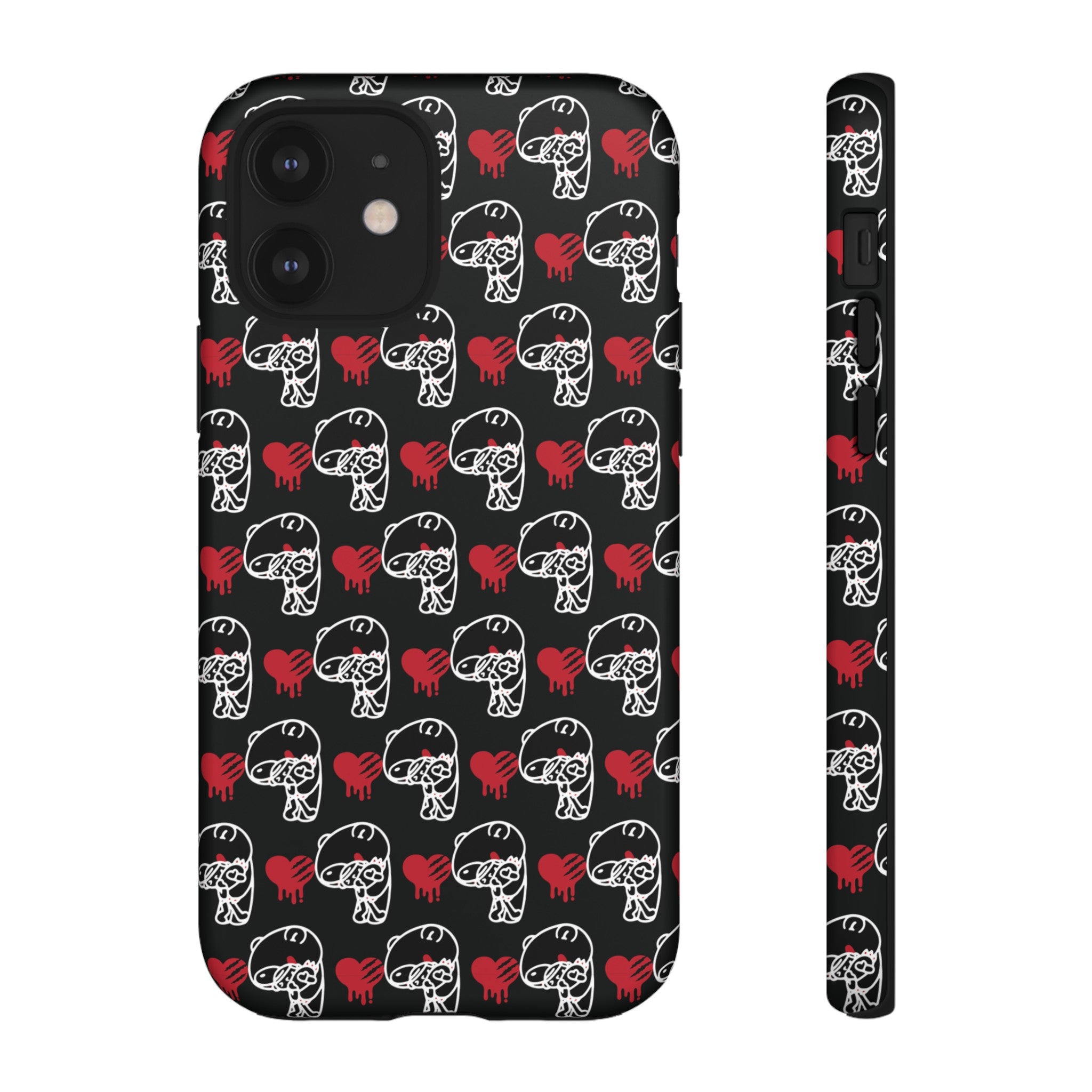 Gloomy & Pity Hug [Black] - Tough Phone Case