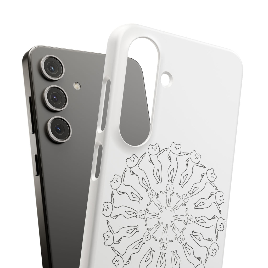 Betakkuma Swirl Pattern Phone Case