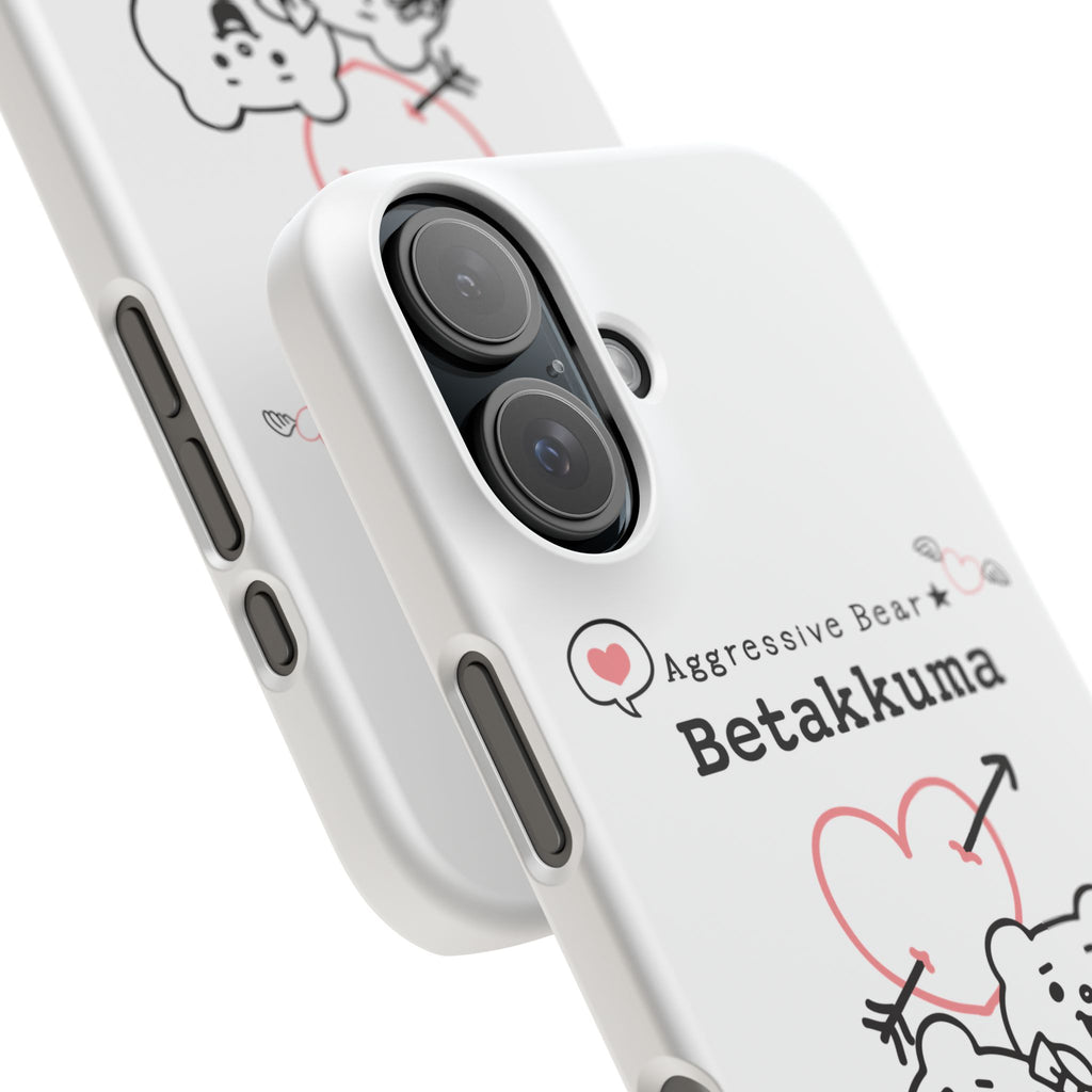 Betakkuma Arrow Heart Phone Case
