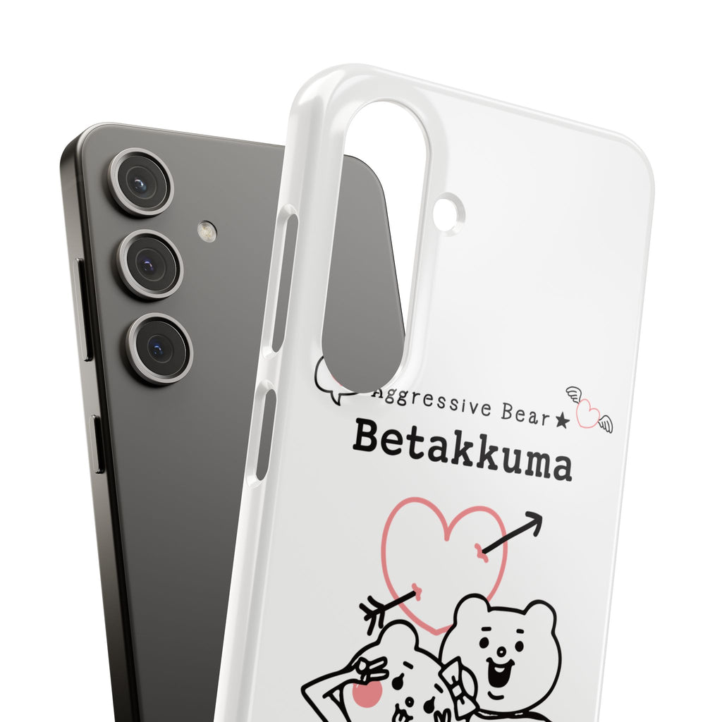 Betakkuma Arrow Heart Phone Case