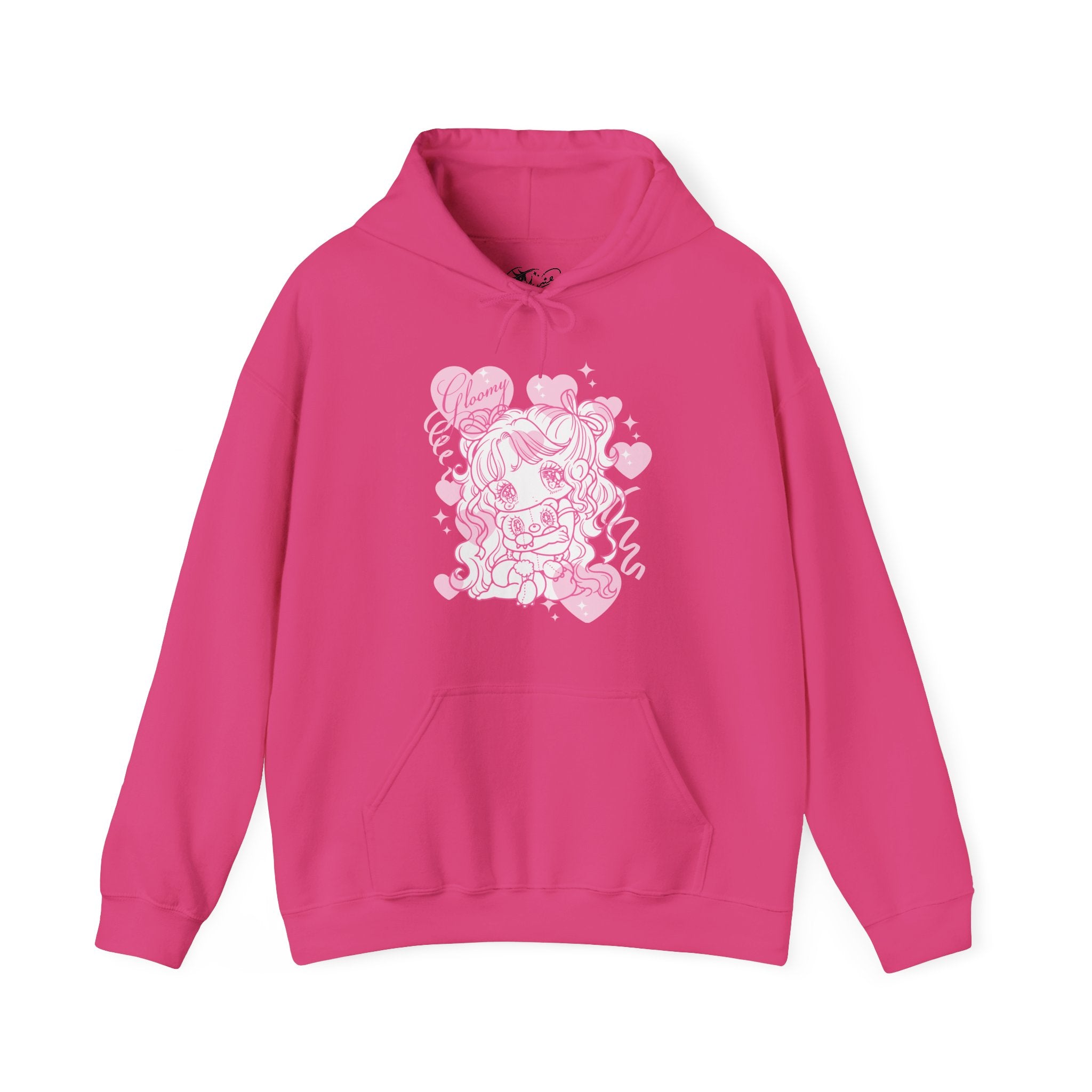 YURIE SEKIYA X GLOOMY BEAR ユニセックス フード付きスウェットシャツ