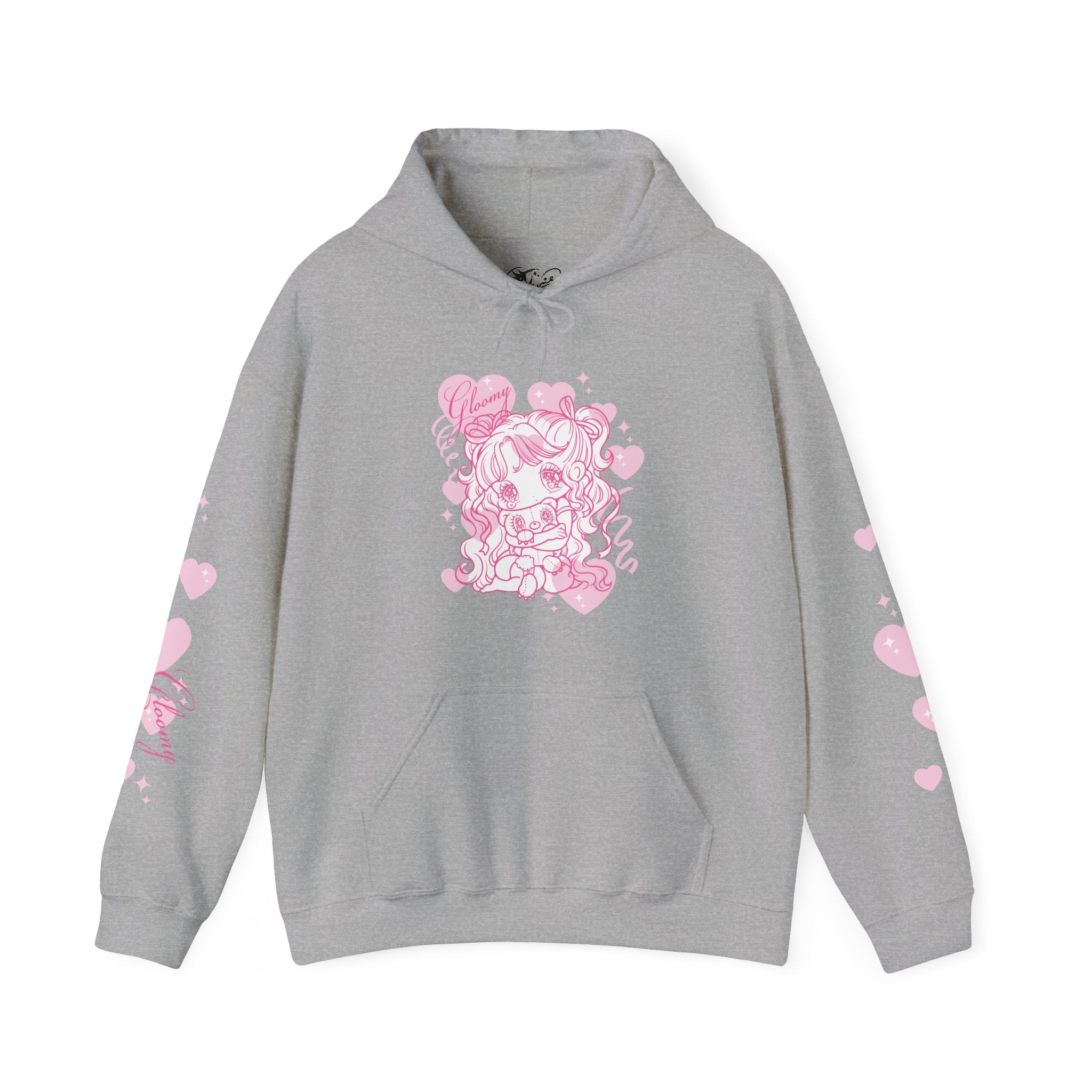 YURIE SEKIYA X GLOOMY BEAR🌟STARRY GAL 2024 ユニセックス フード付きスウェットシャツ