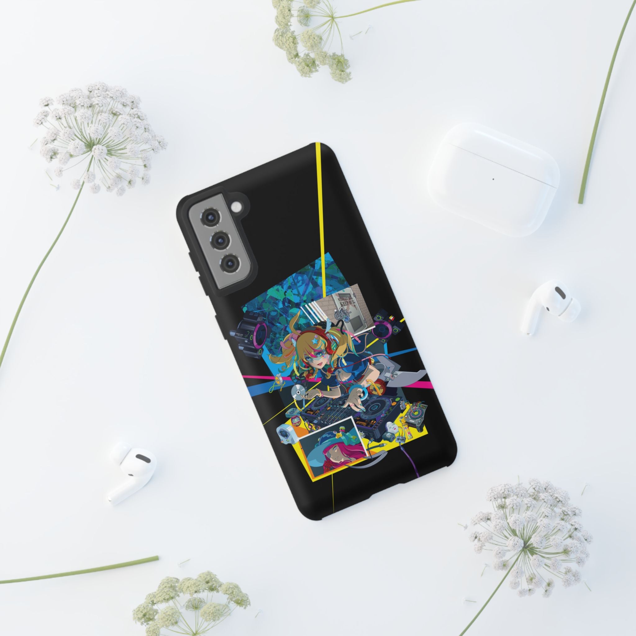 HYPERSONIC music club DJ VAL - Tough Phone Case