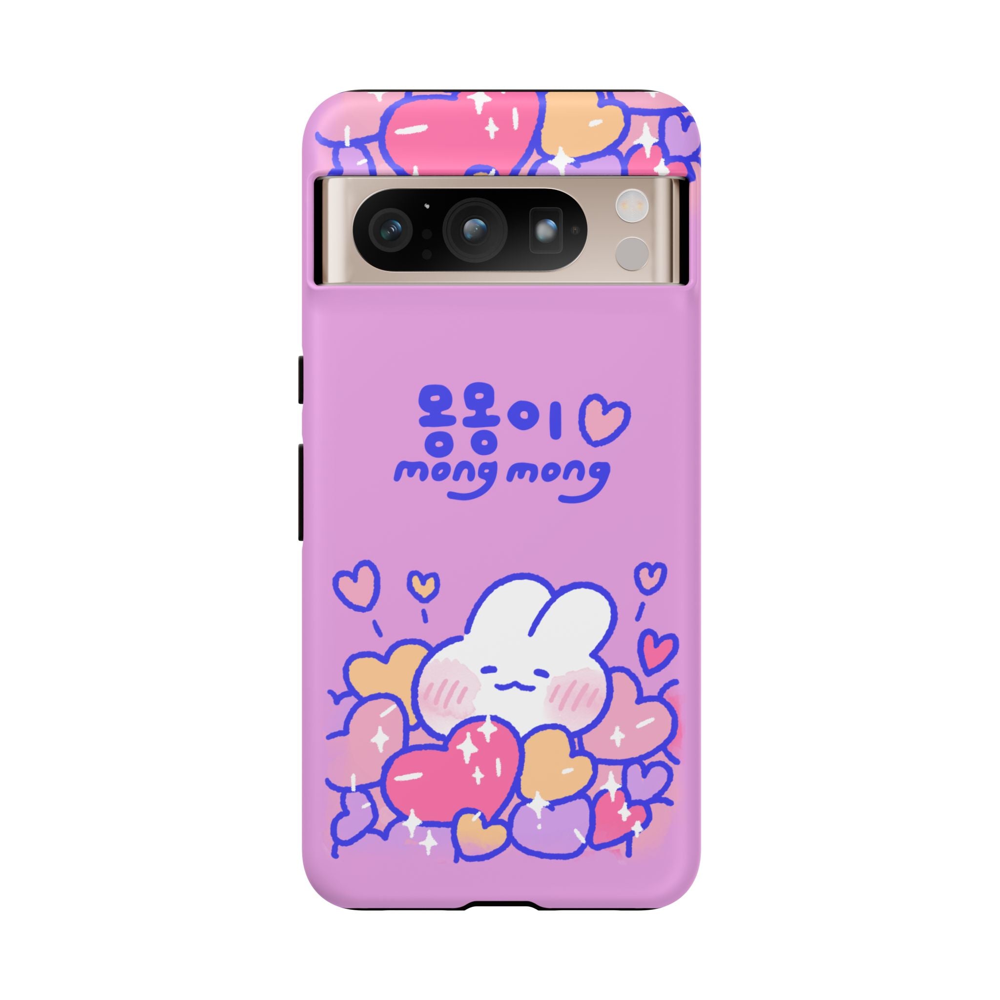 Lovely Mong Mong Heart Bath Phone Case