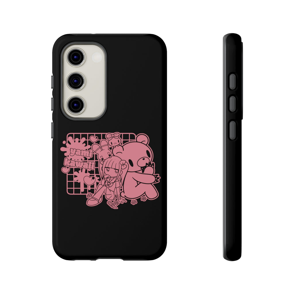 Menherachan X Gloomy Bear Yami Kawaii Phone Case
