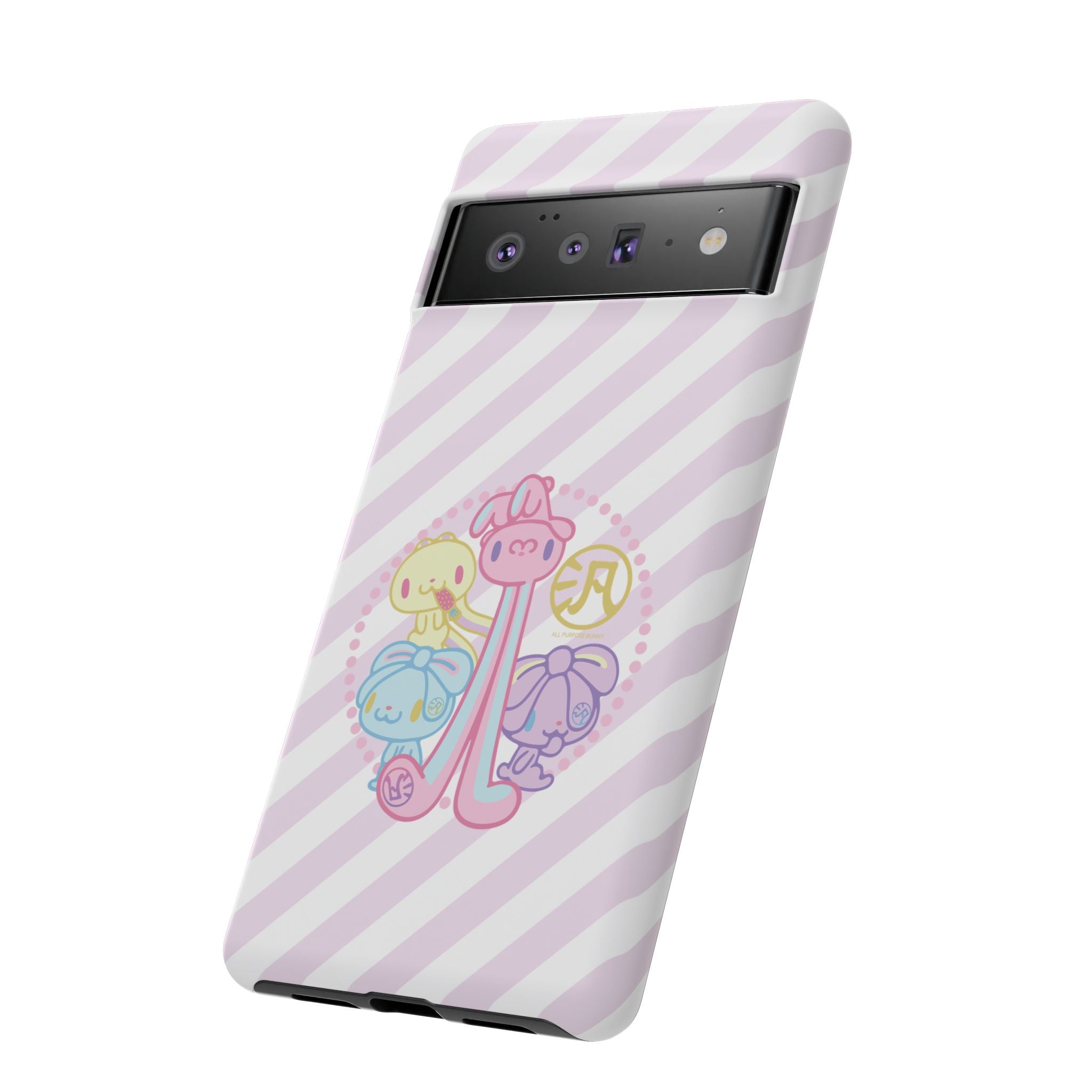 All Purpose Bunny Group Pastel Phone Case