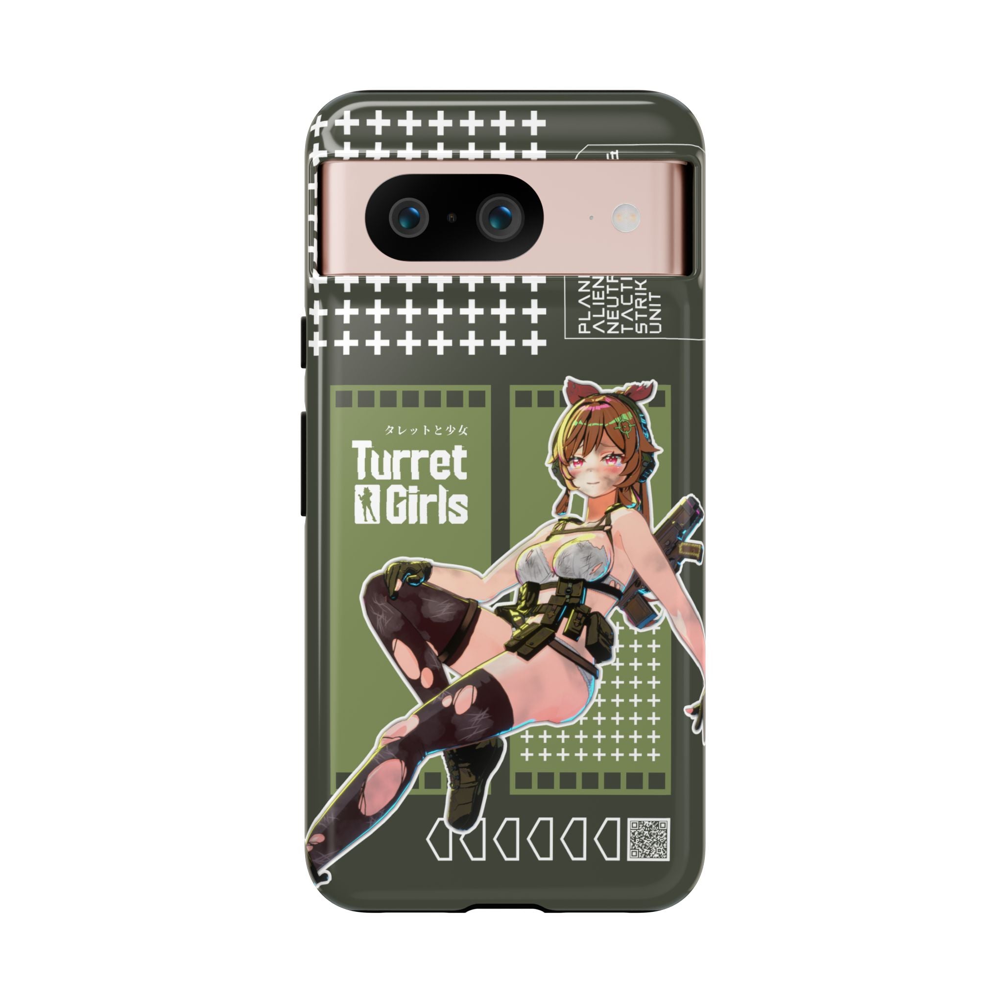 タレットガールズ - ぼろぼろのスマホケース