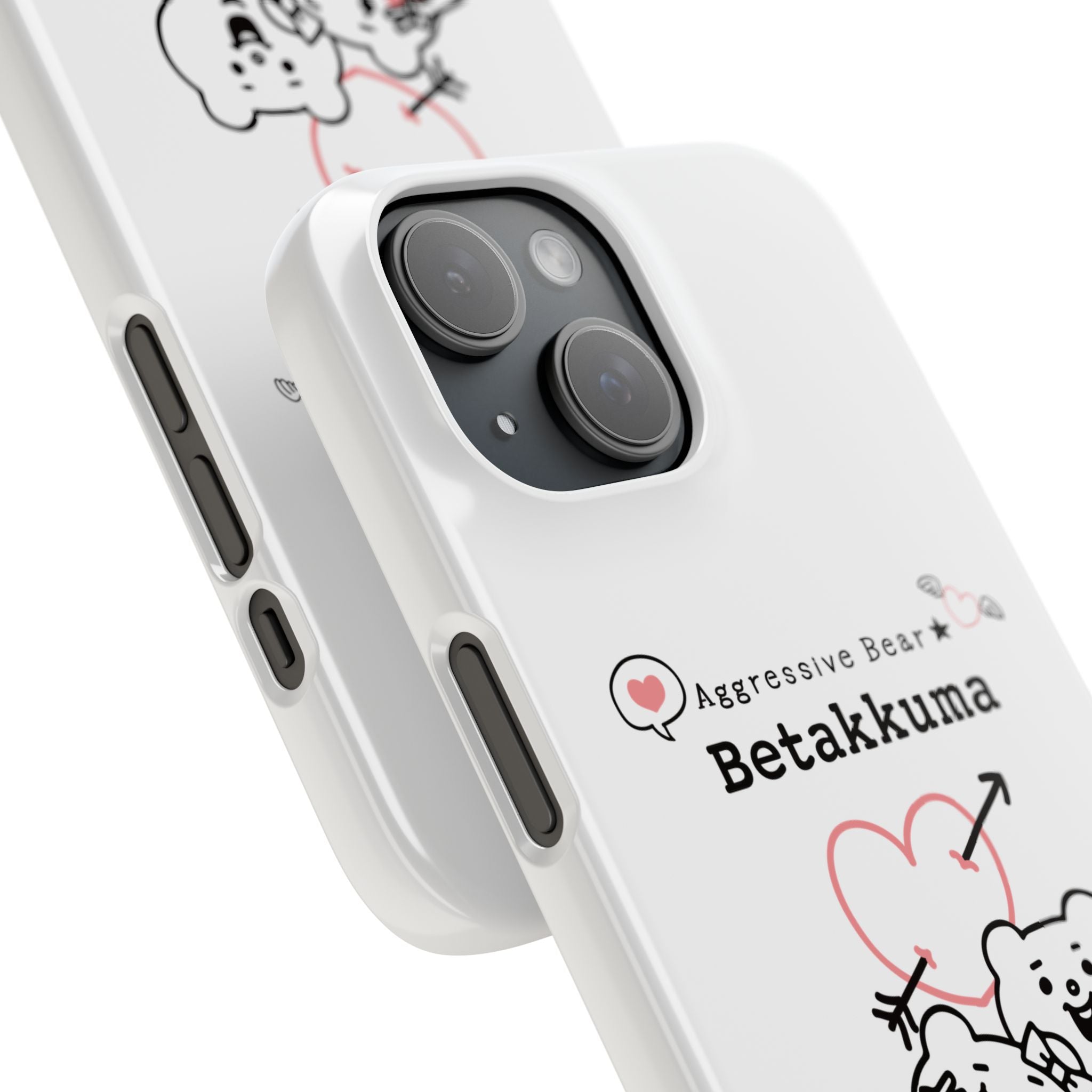 Betakkuma Arrow Heart Phone Case