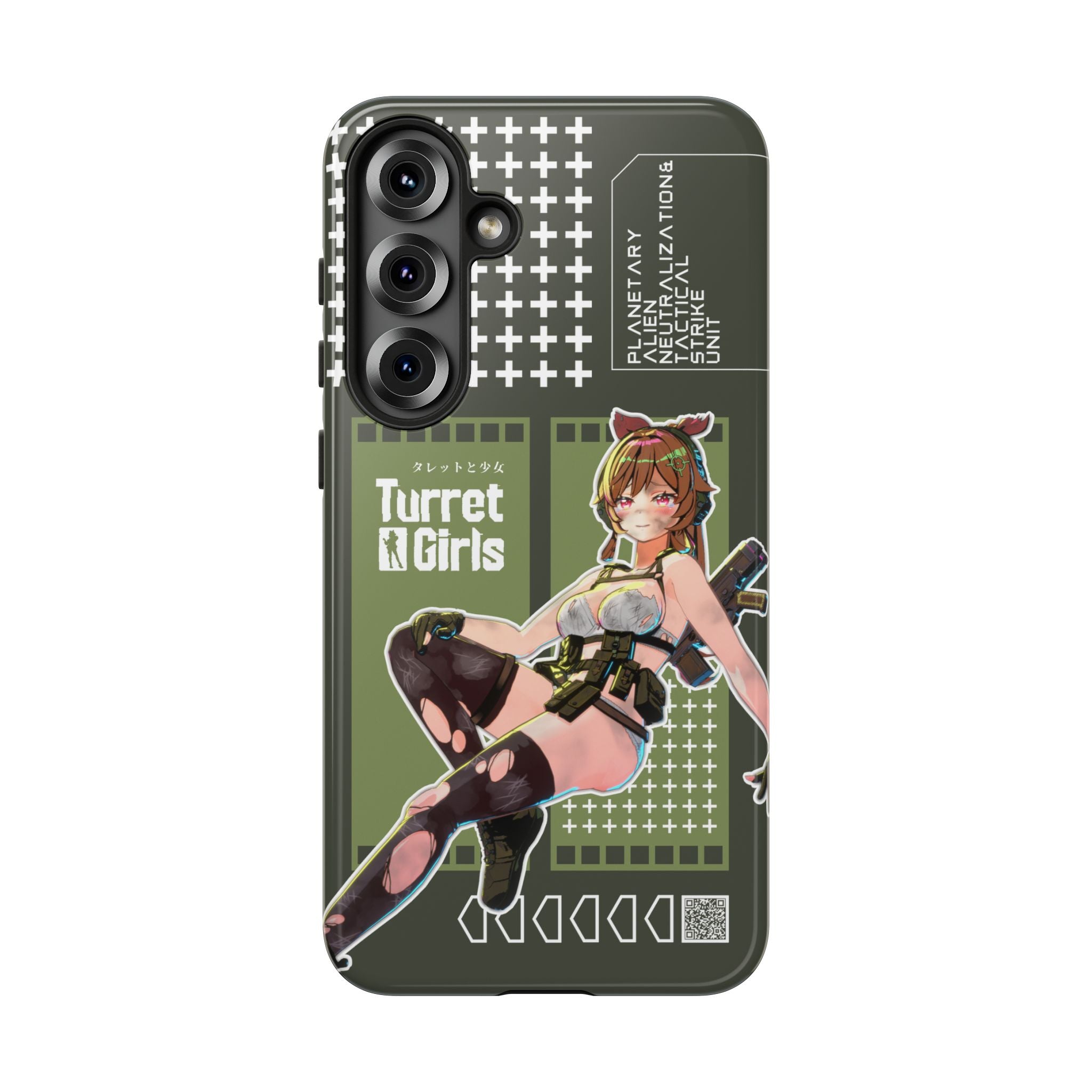 タレットガールズ - ぼろぼろのスマホケース