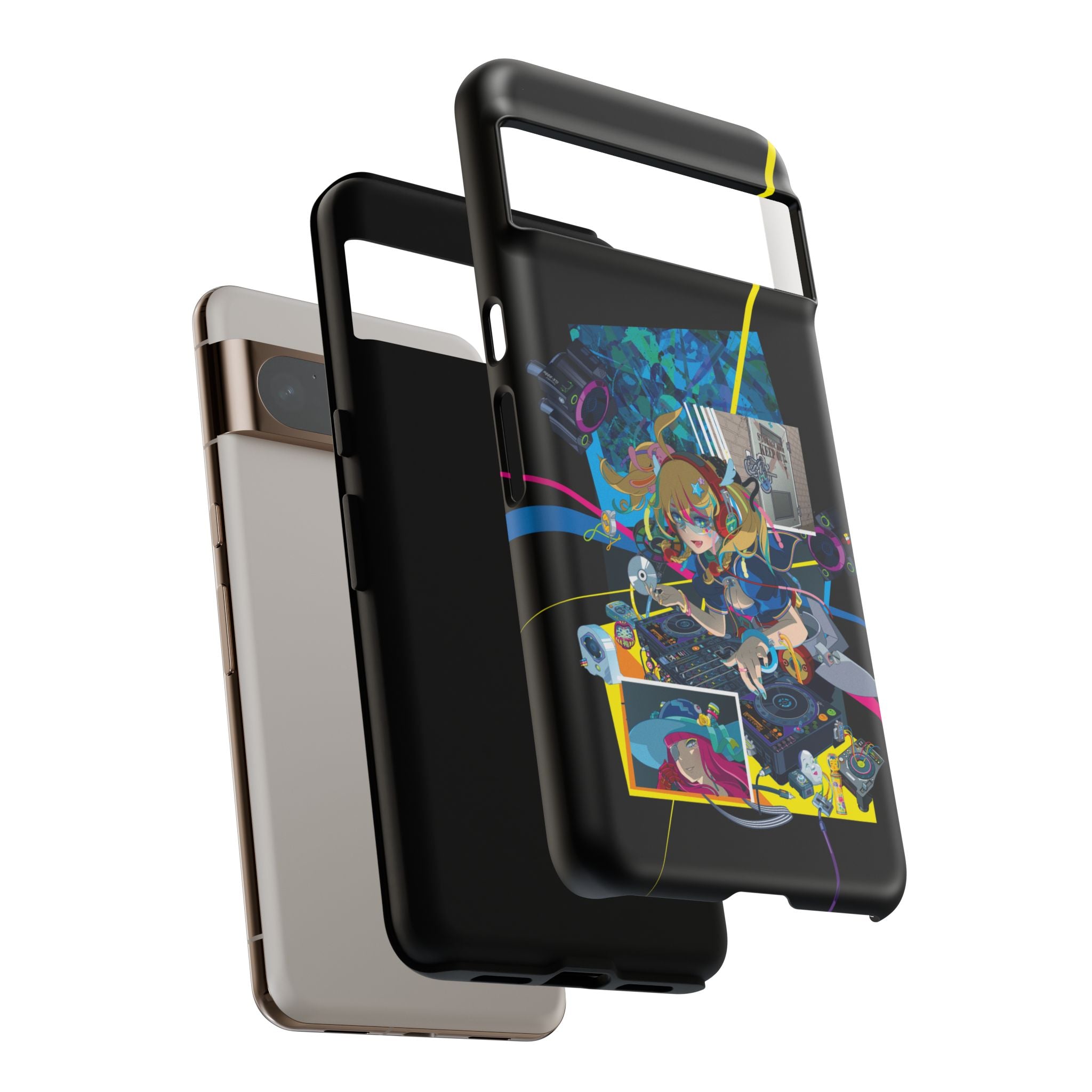 HYPERSONIC music club DJ VAL - Tough Phone Case