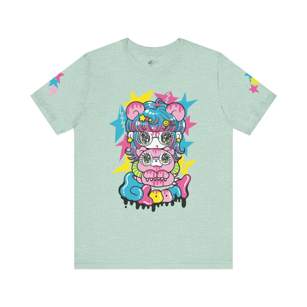 YURIE SEKIYA X GLOOMY BEAR🌟 STARRY GAL 2024 Unisex Short Sleeve Tee