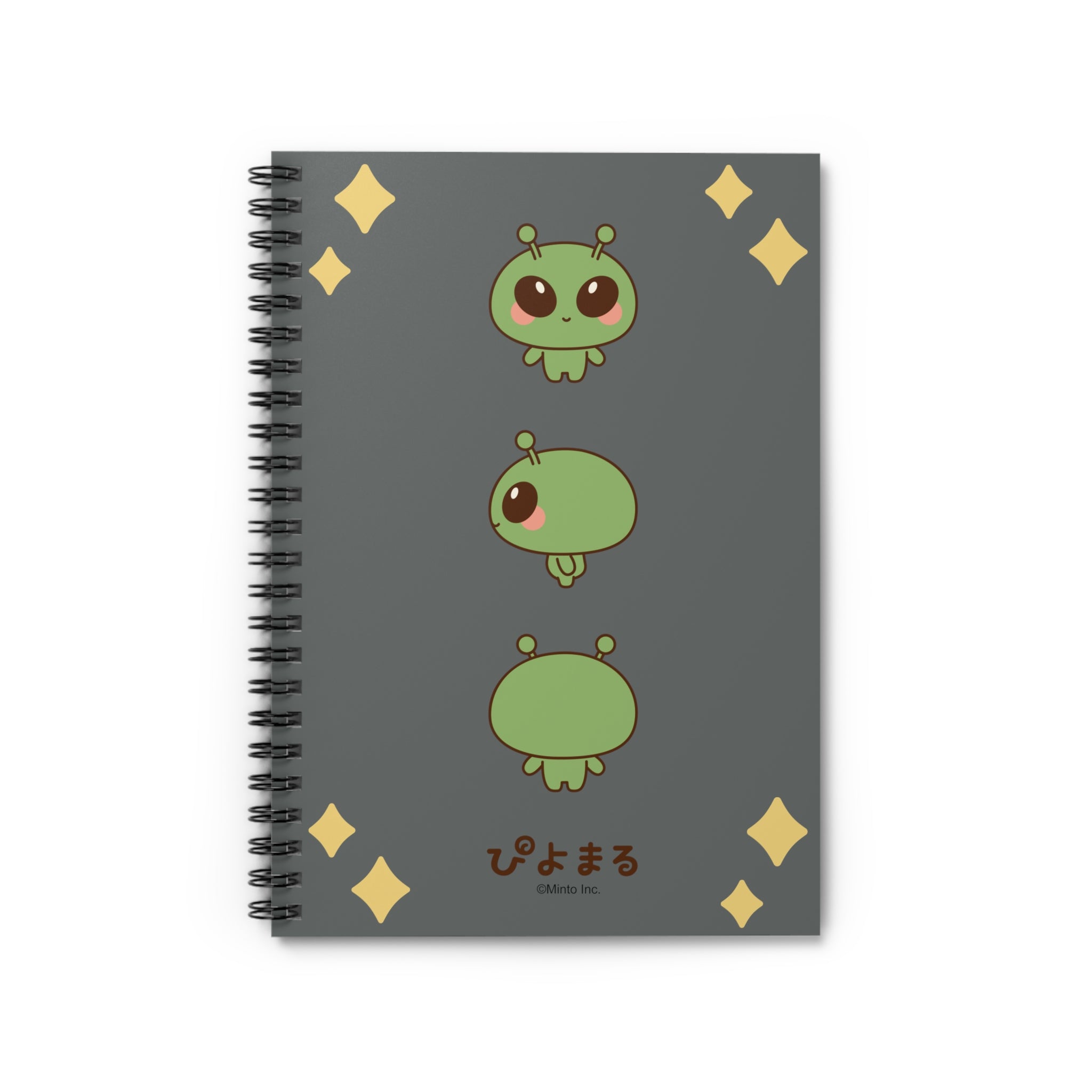 ぴよまる星人 - 罫線入りスパイラルノート