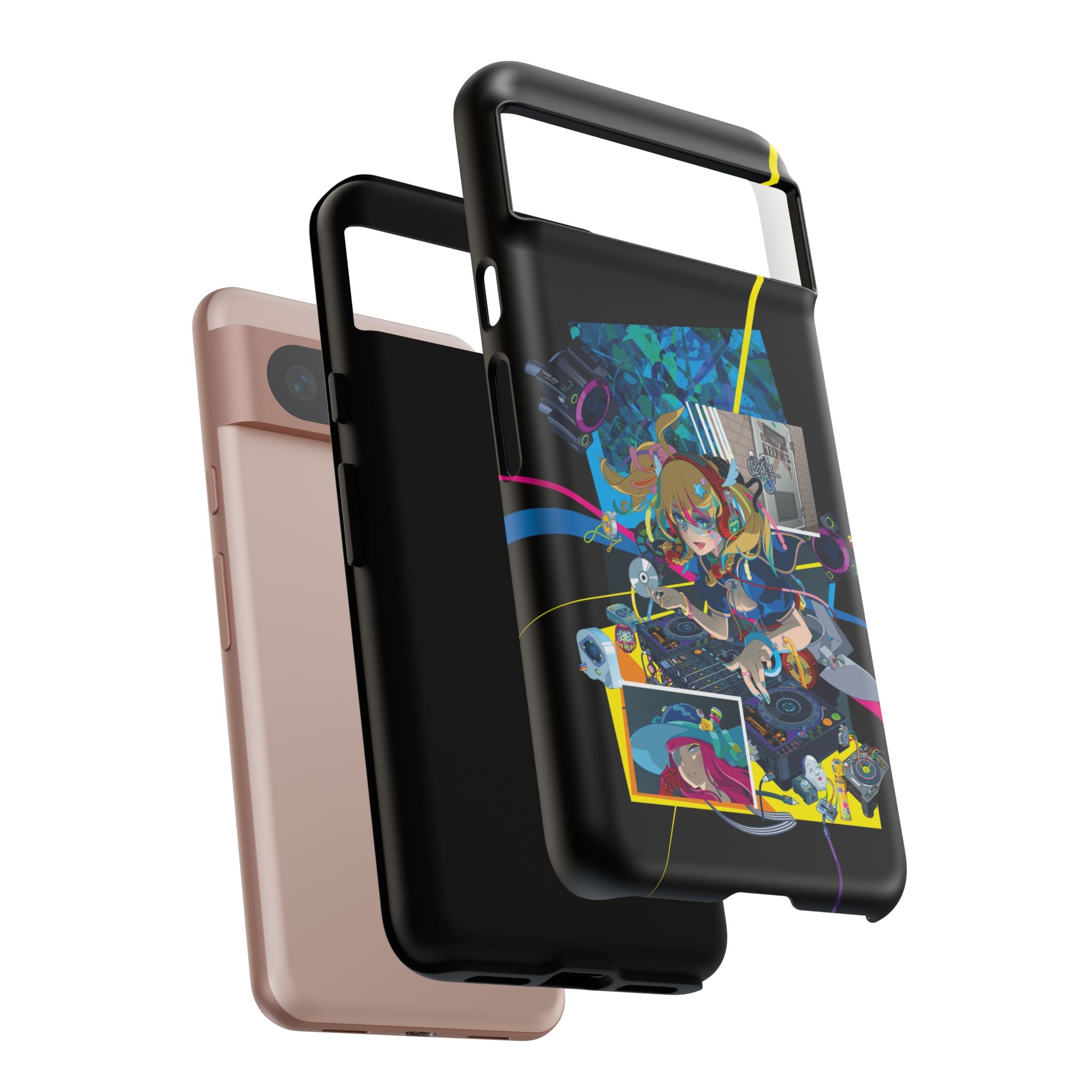 HYPERSONIC music club DJ VAL - Tough Phone Case