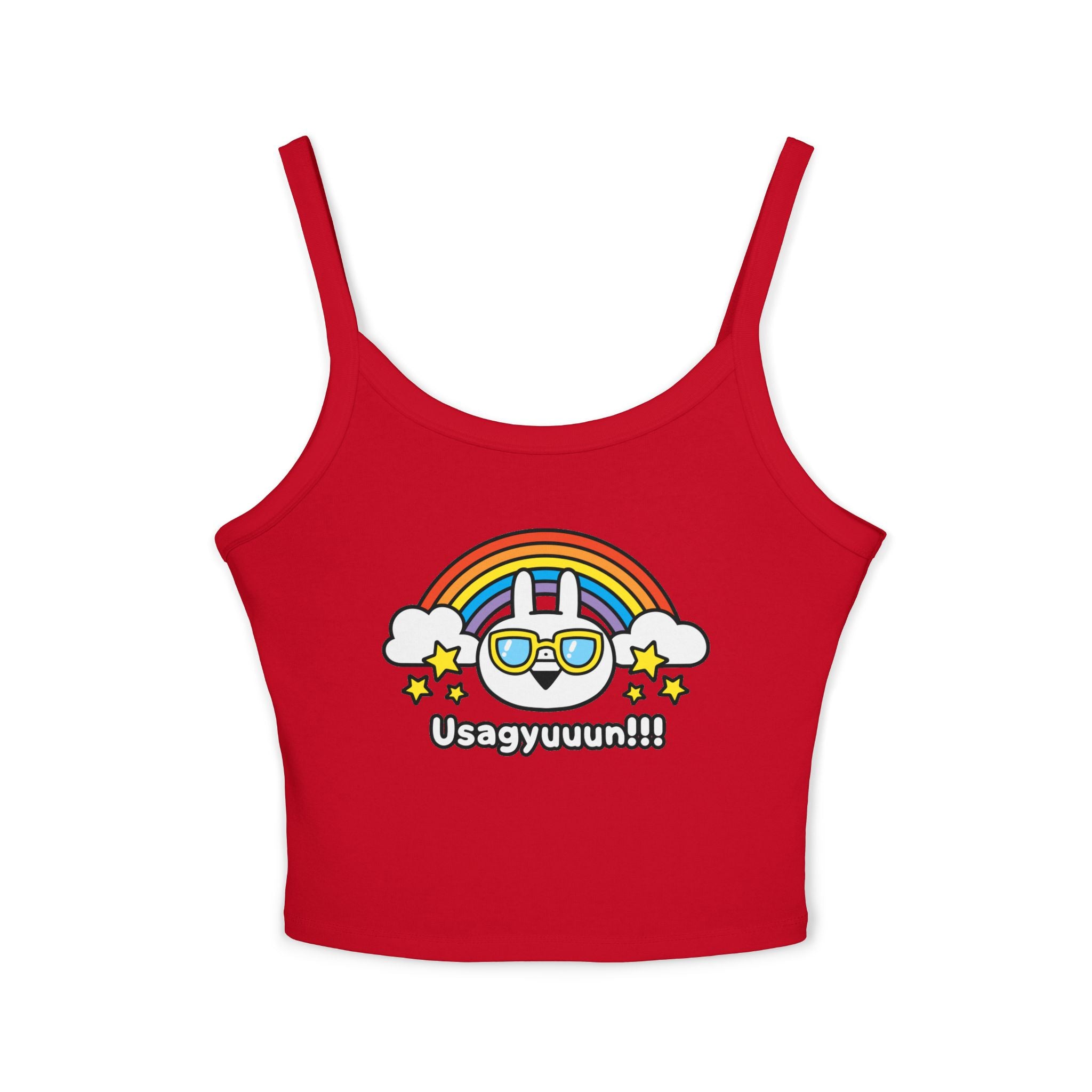 Usagyuuun Spaghetti Strap Tank Top