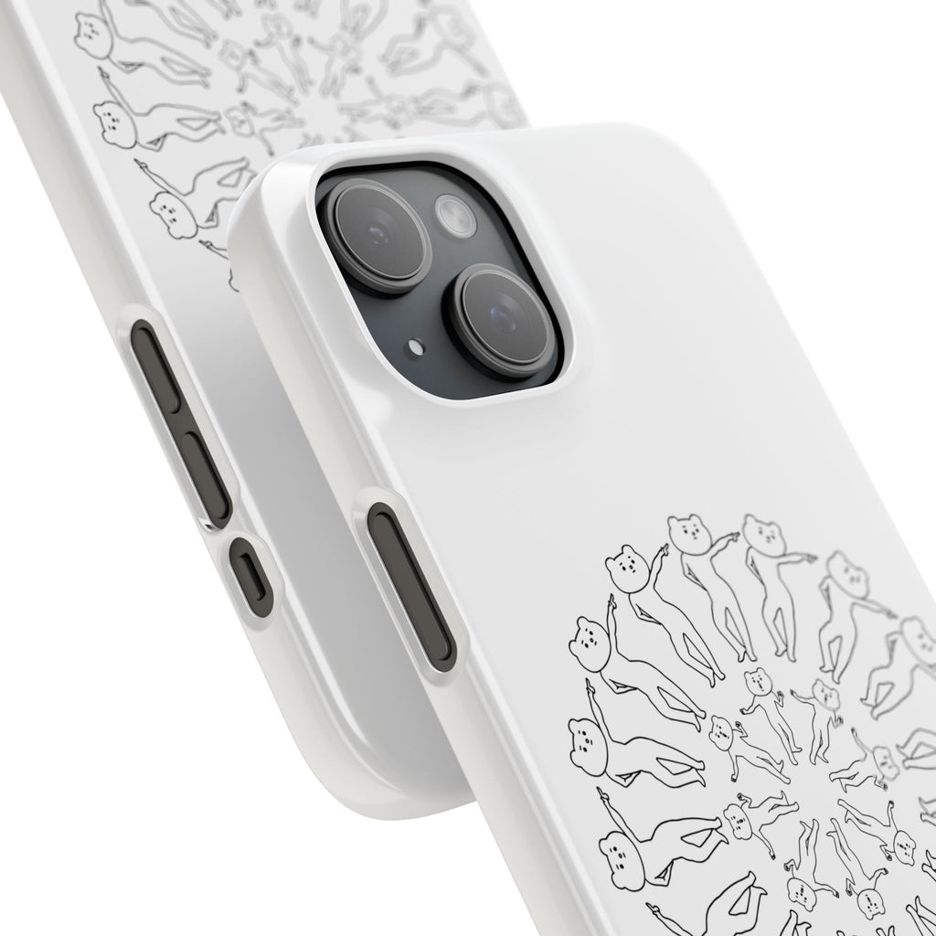 Betakkuma Swirl Pattern Phone Case