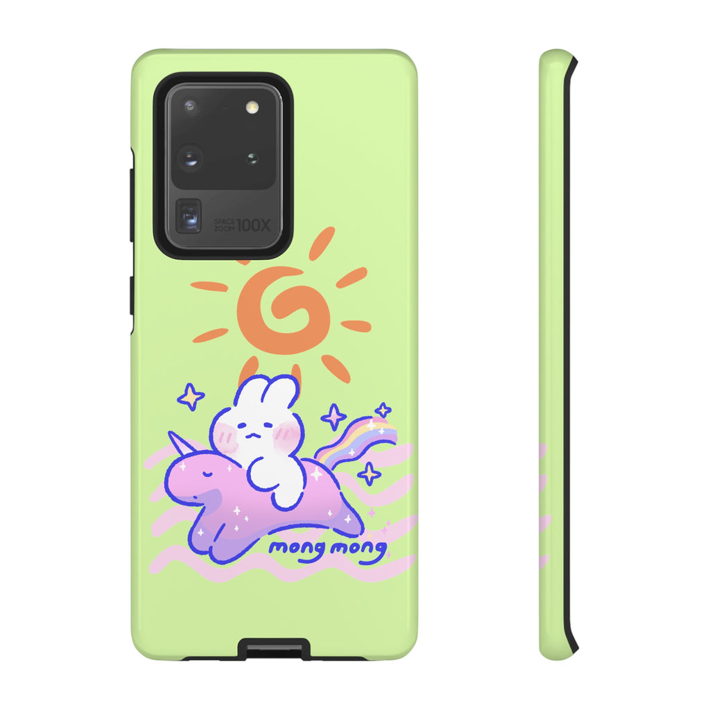 Lovely Mong Mong Ride a Unicorn Phone Case