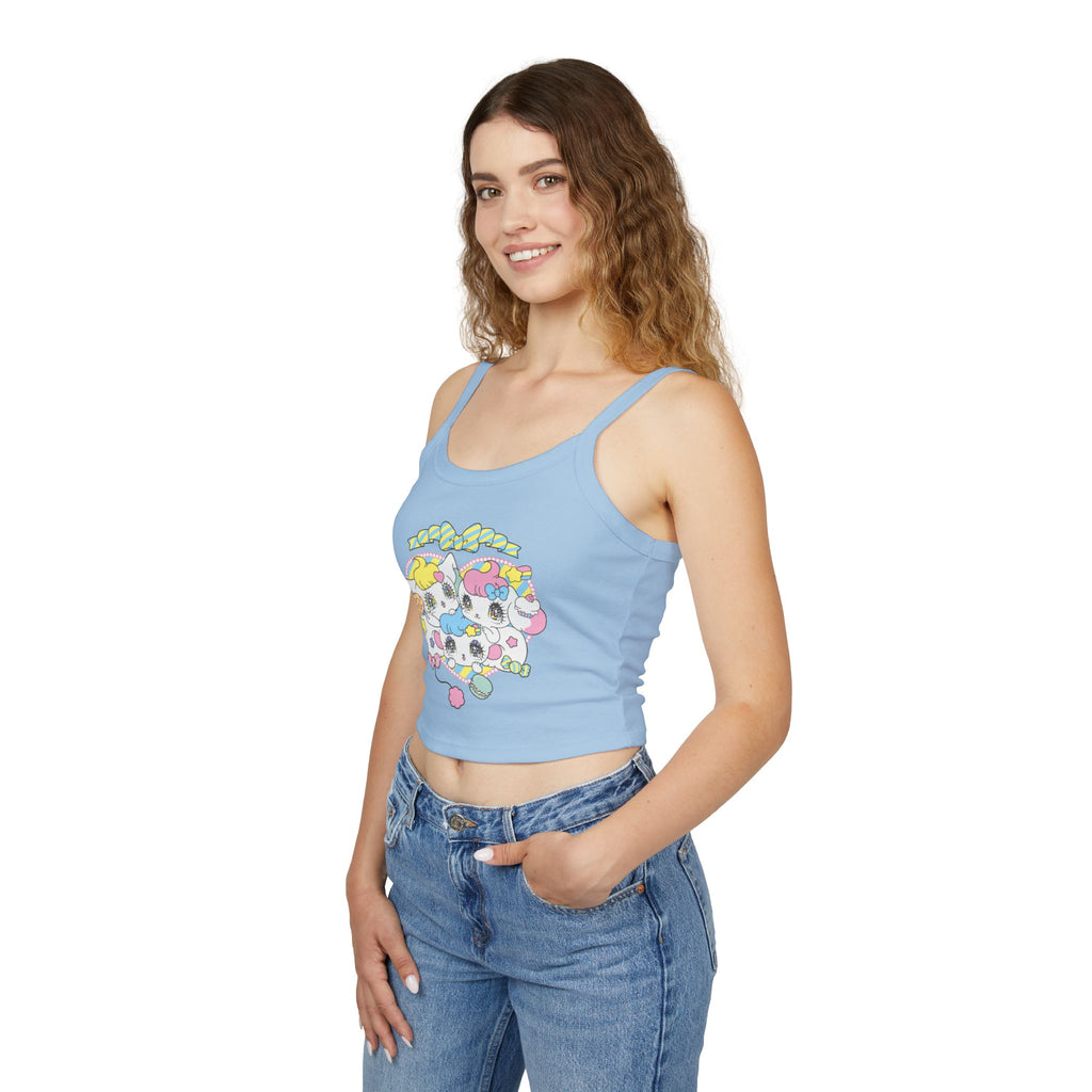 Pero Pero Spaghetti Strap Tank Top