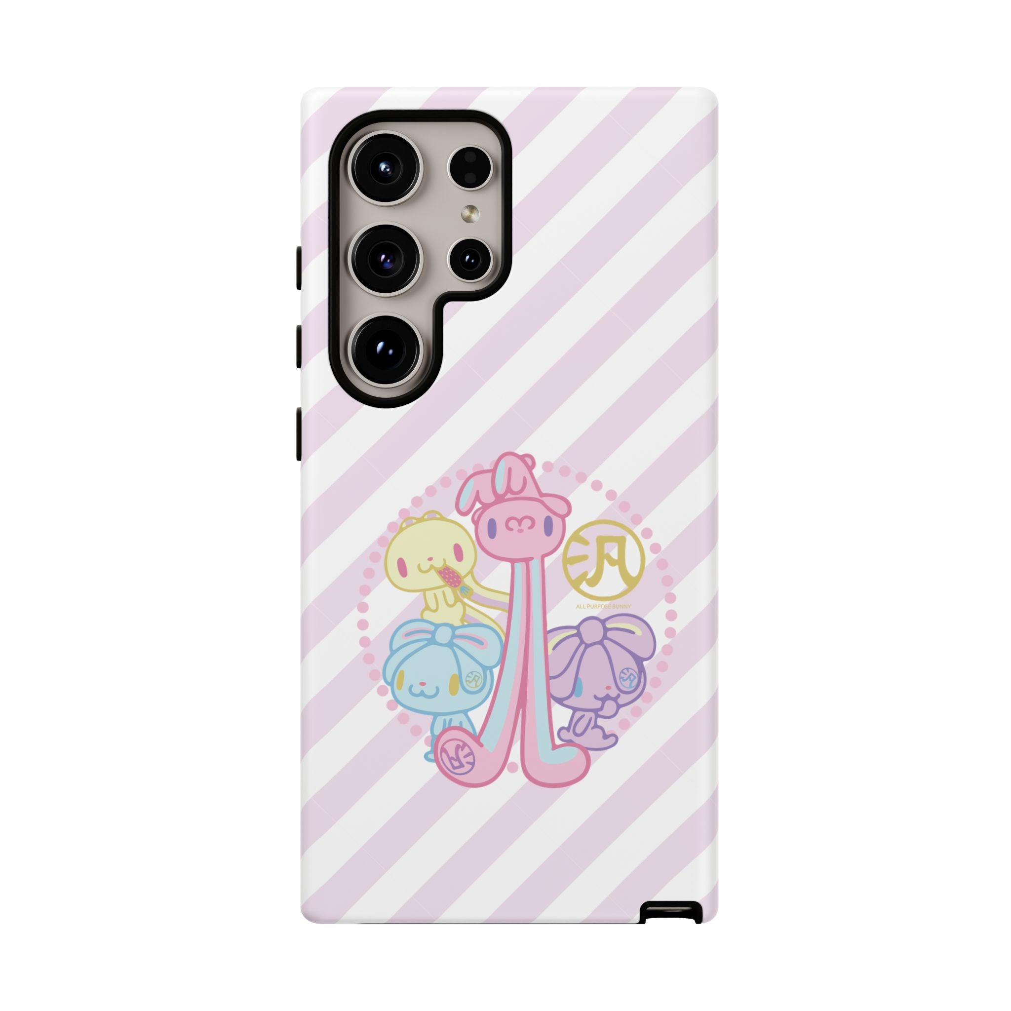 All Purpose Bunny Group Pastel Phone Case
