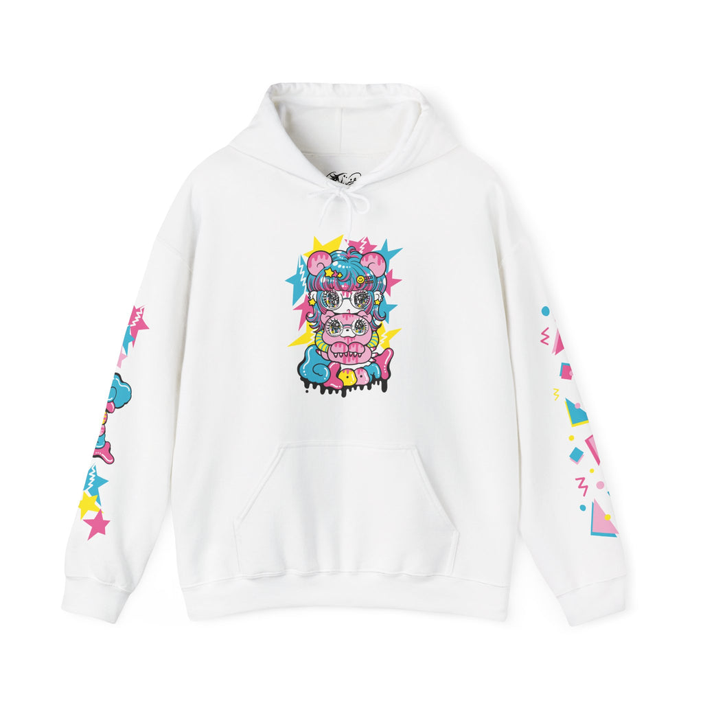 YURIE SEKIYA X GLOOMY BEAR🌟STARRY GAL Unisex Hooded Sweatshirt