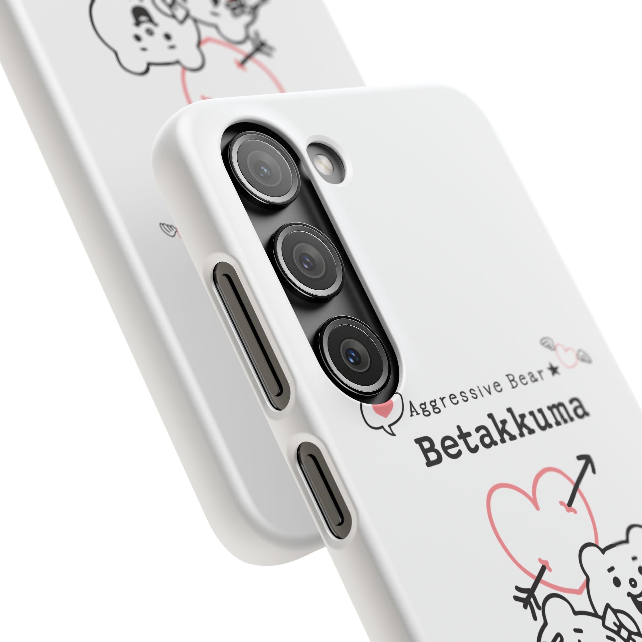 Betakkuma Arrow Heart Phone Case