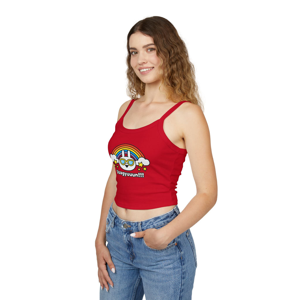 Usagyuuun Spaghetti Strap Tank Top