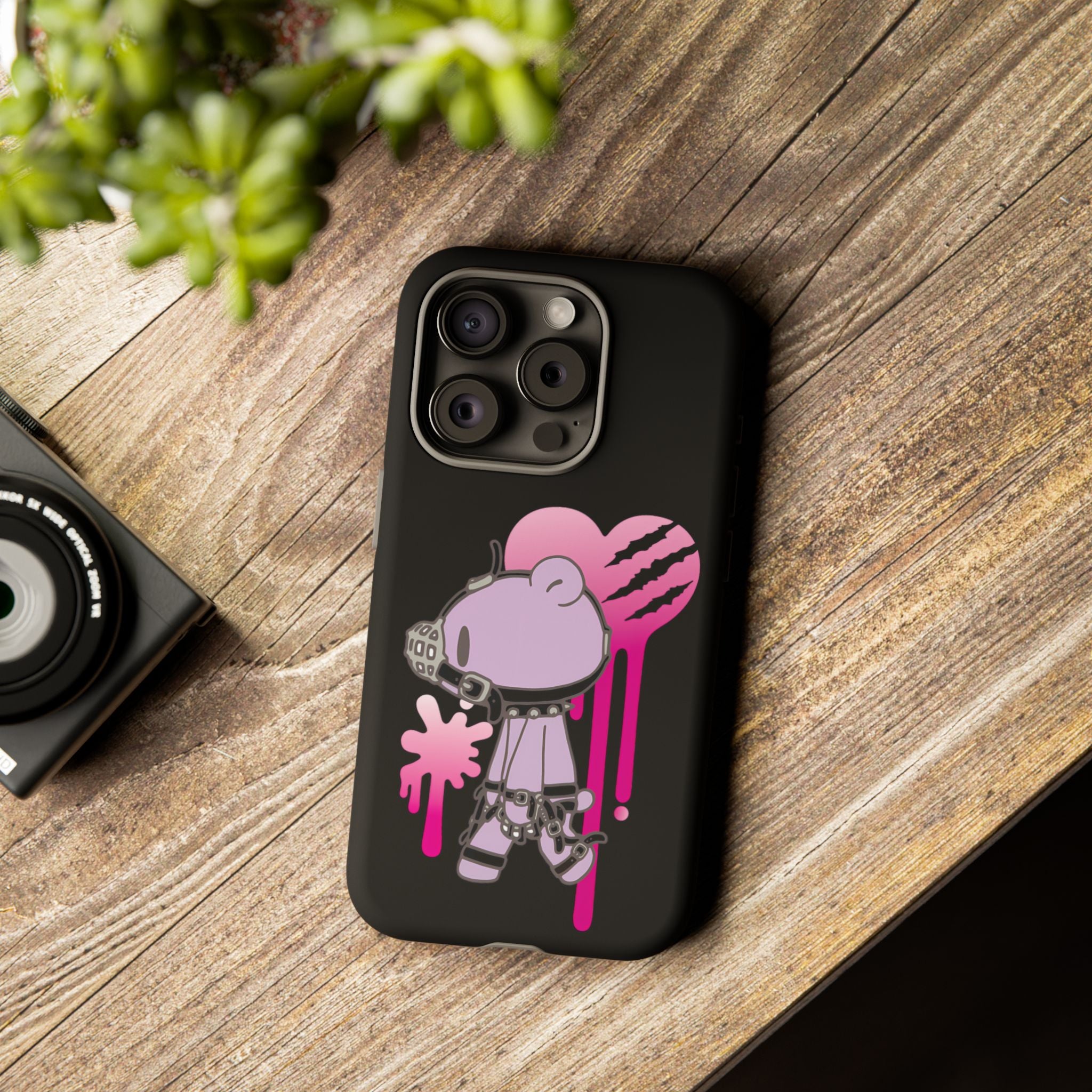 Gloomy Bear x DEDGRL6 "Jelly Heart" Tough Cases