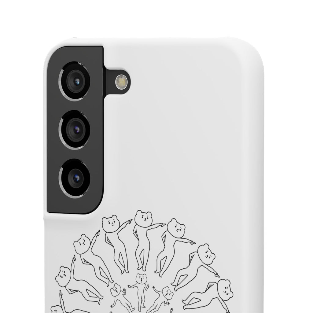 Betakkuma Swirl Pattern Phone Case
