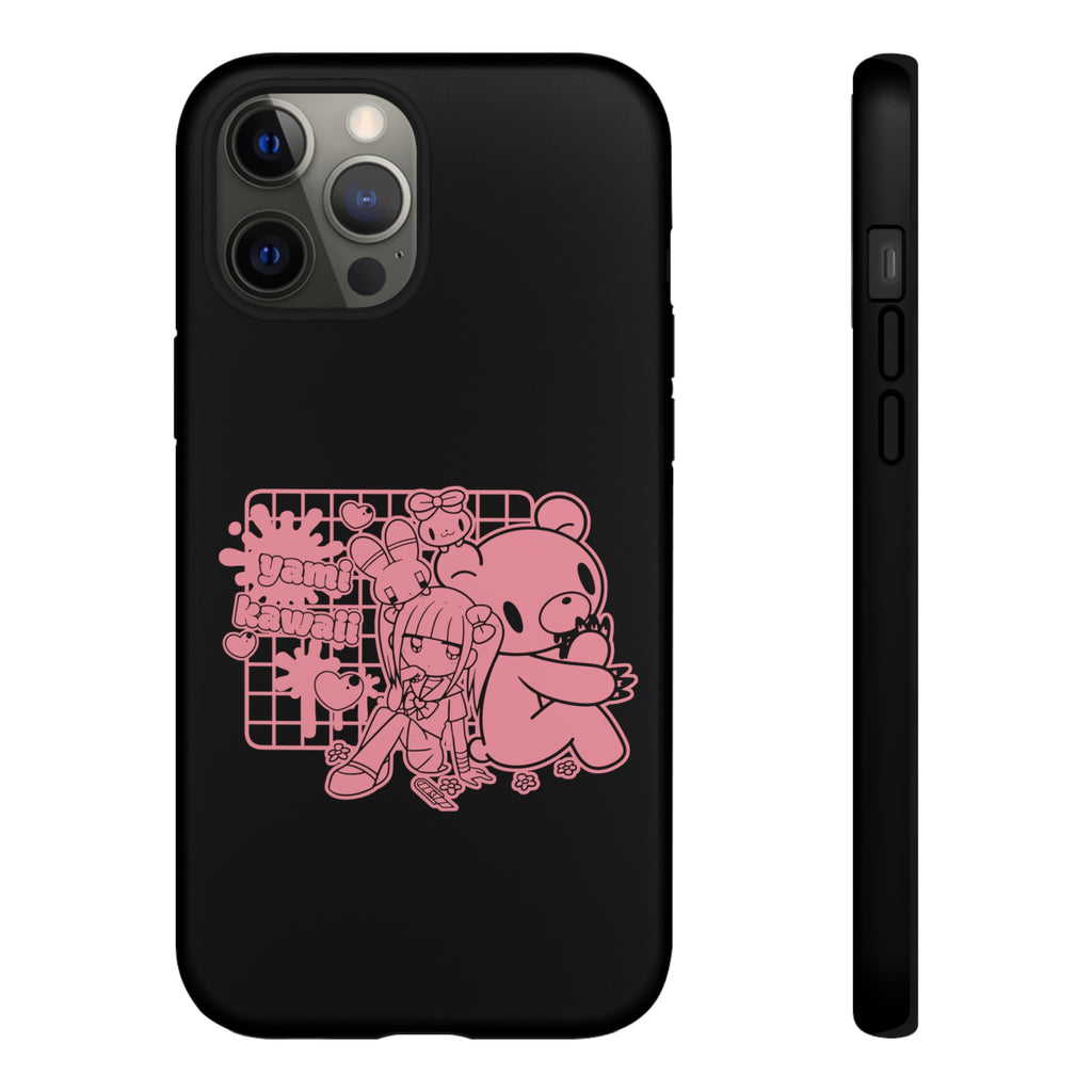 Menherachan X Gloomy Bear Yami Kawaii Phone Case