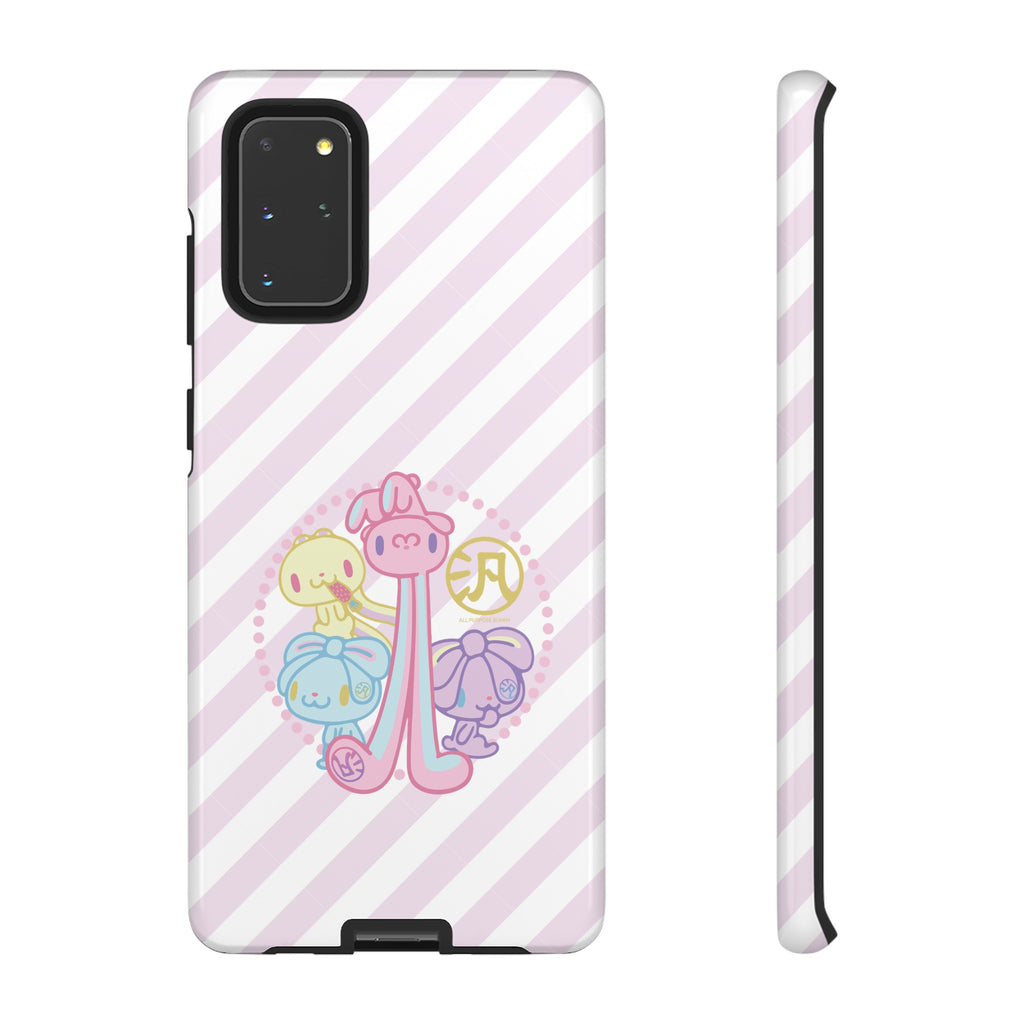 All Purpose Bunny Group Pastel Phone Case
