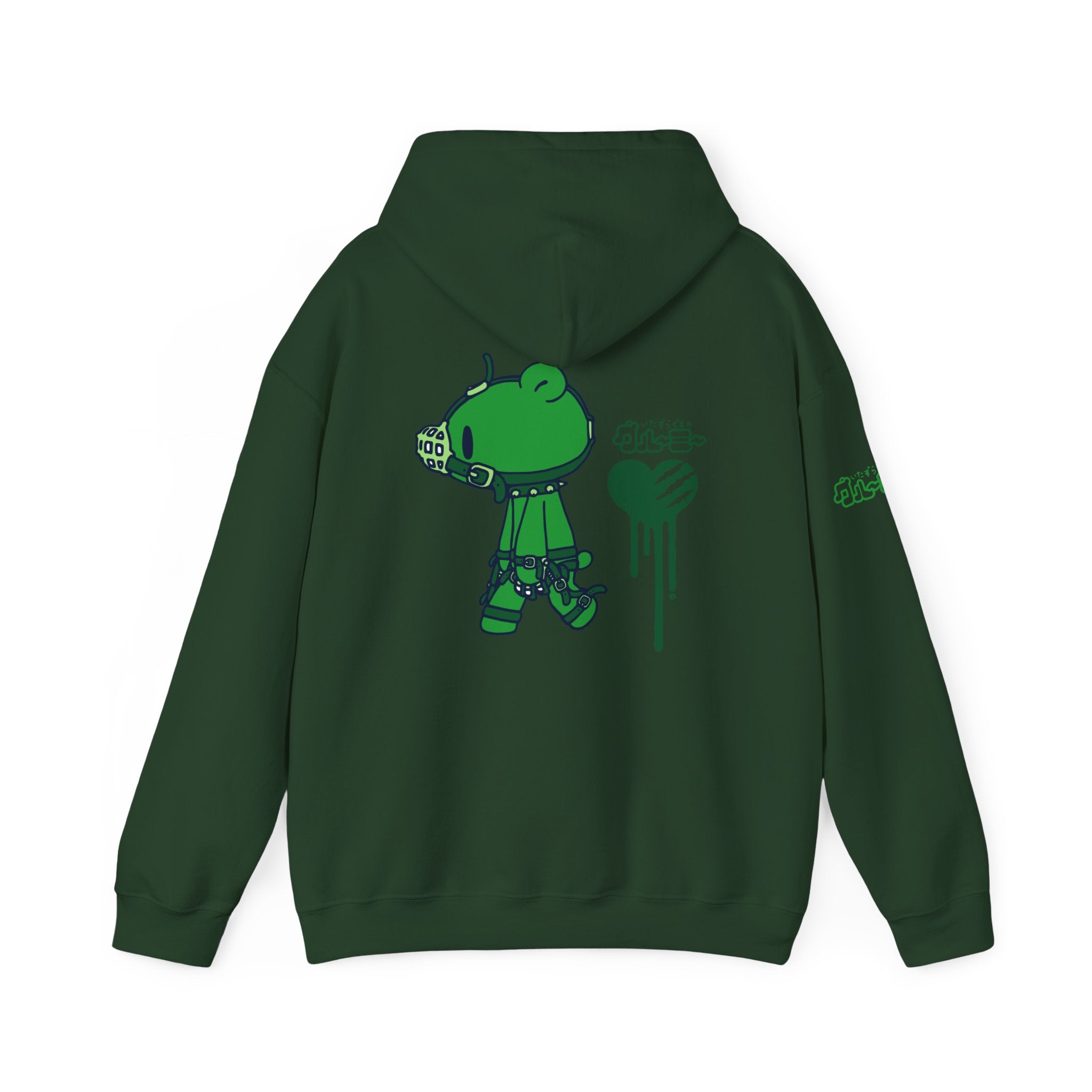 Very Green Gloomy Bear Hoodie