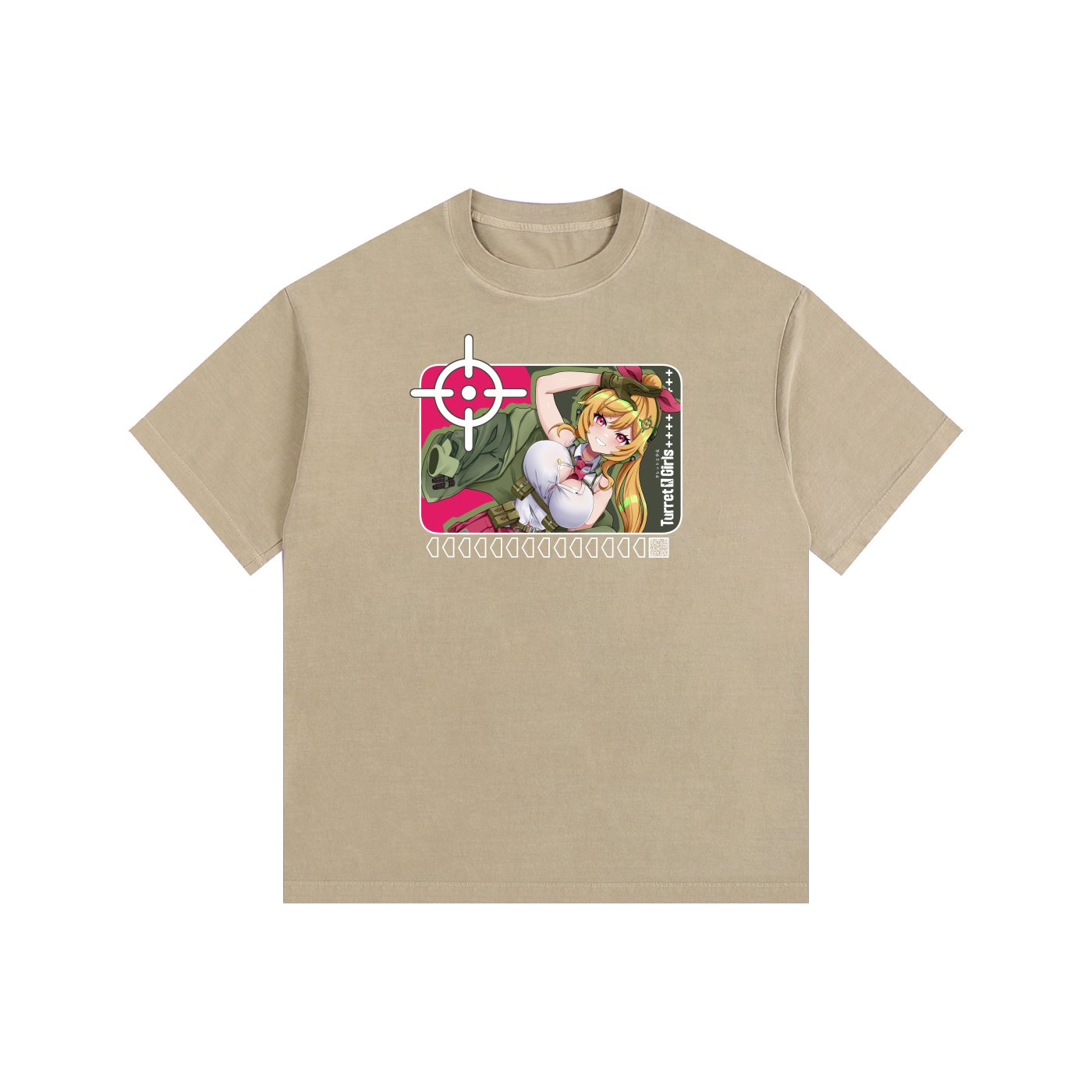 TurretGirls - LOCK ON Oversized Tee