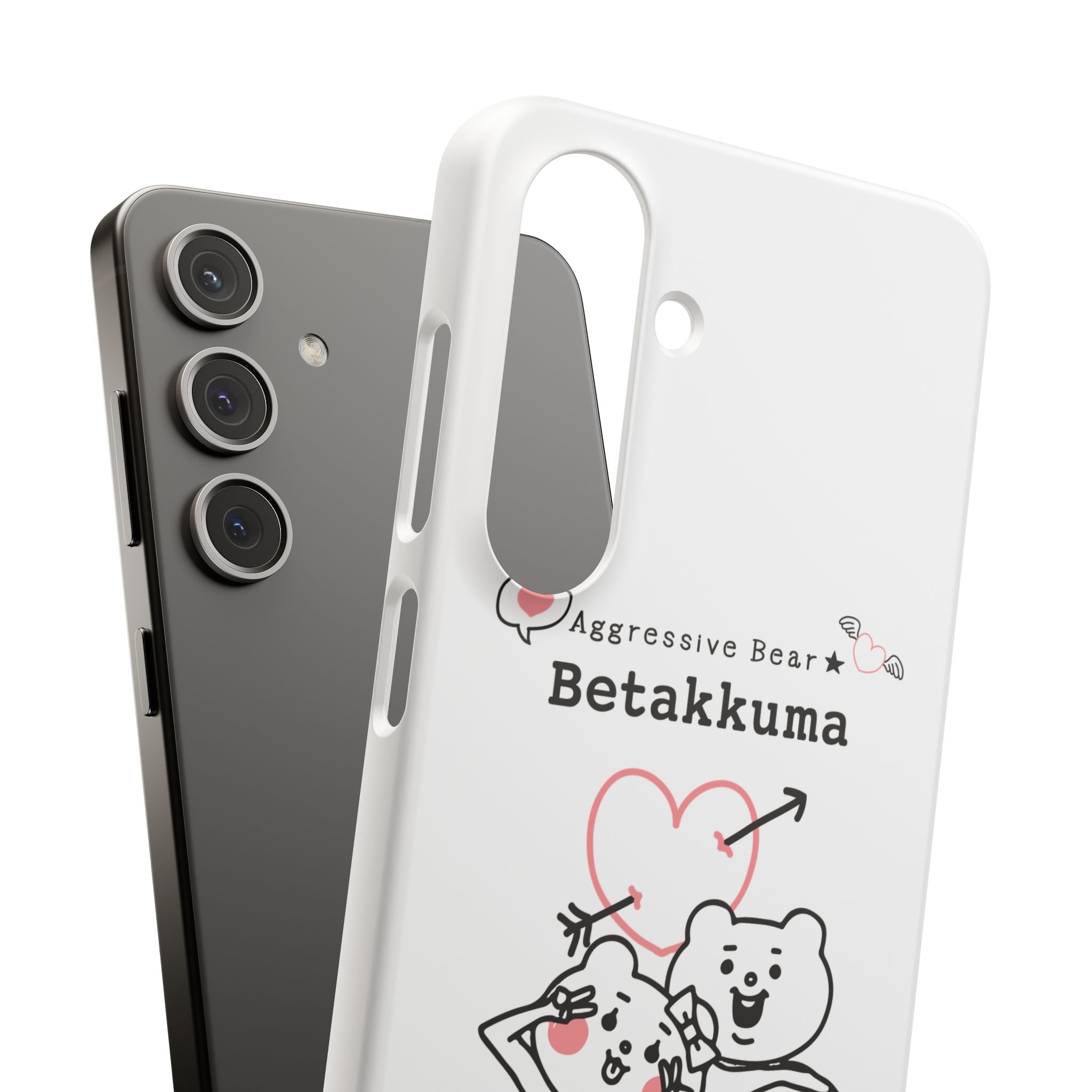 Betakkuma Arrow Heart Phone Case