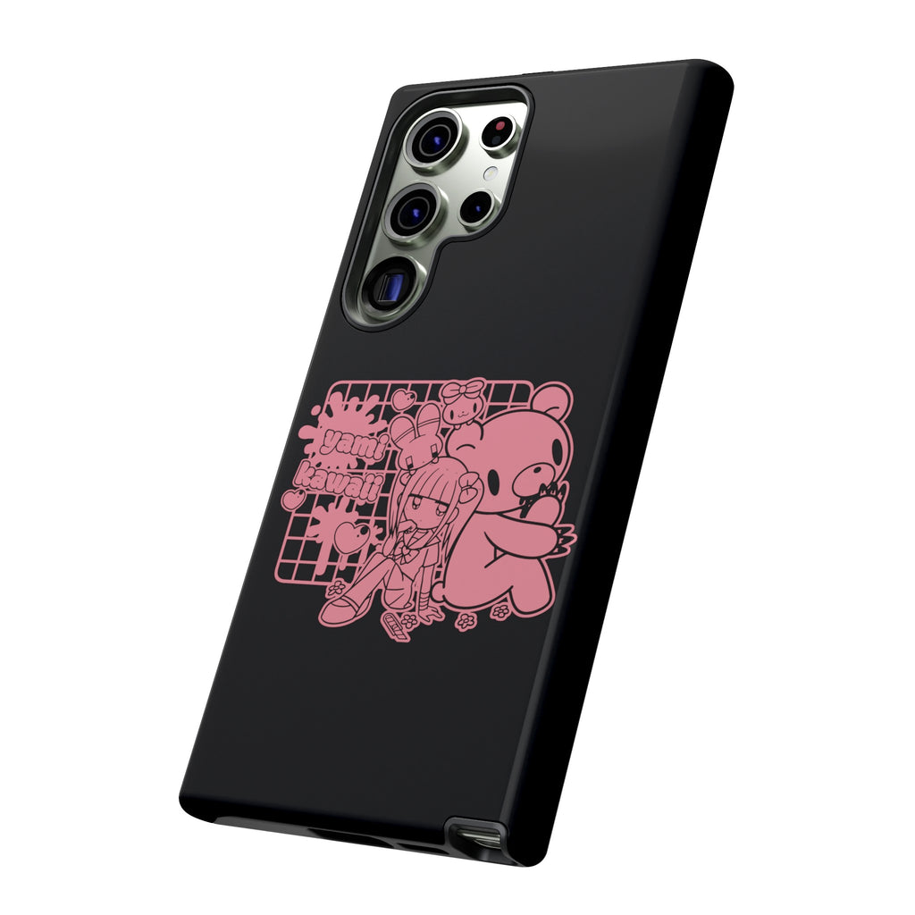 Menherachan X Gloomy Bear Yami Kawaii Phone Case