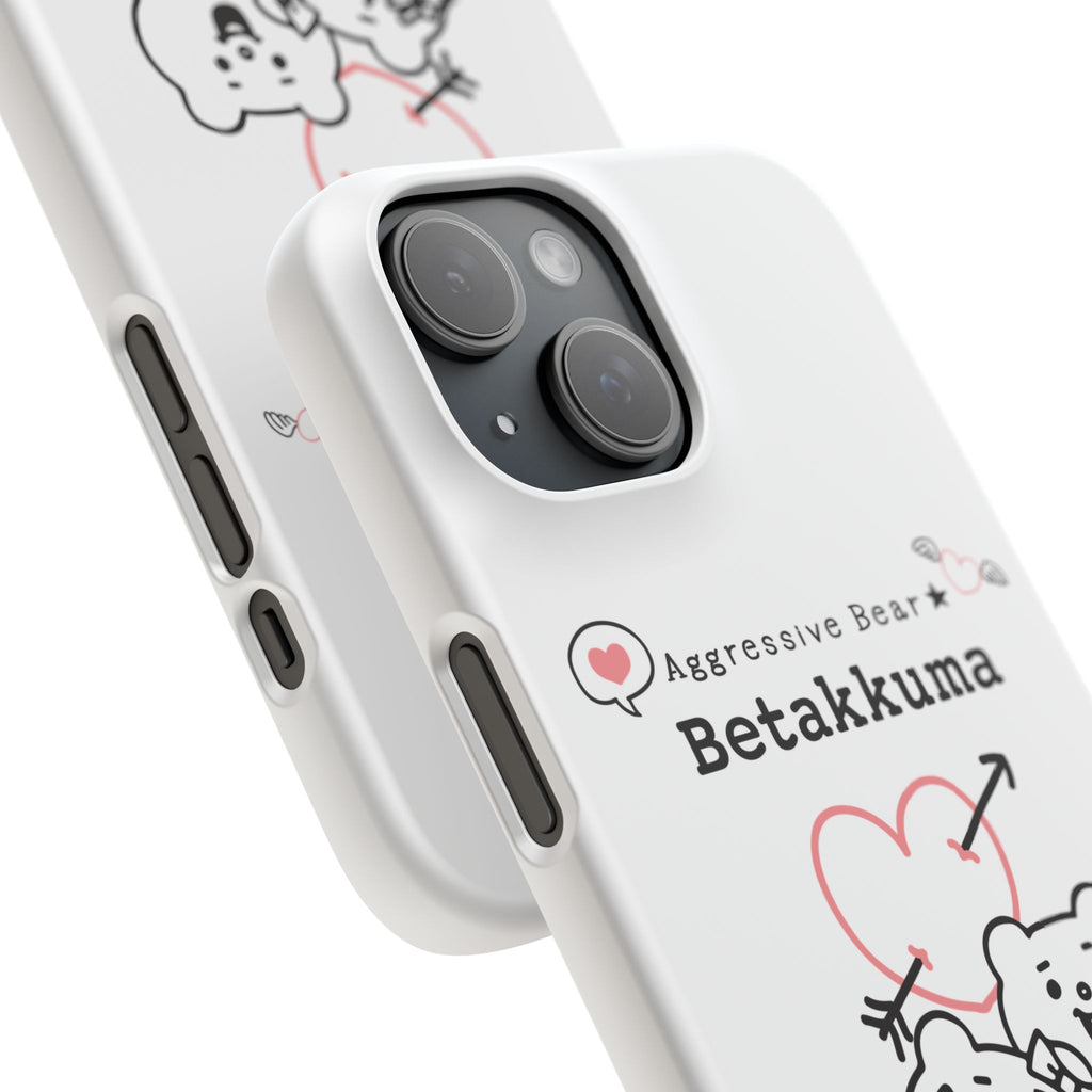 Betakkuma Arrow Heart Phone Case