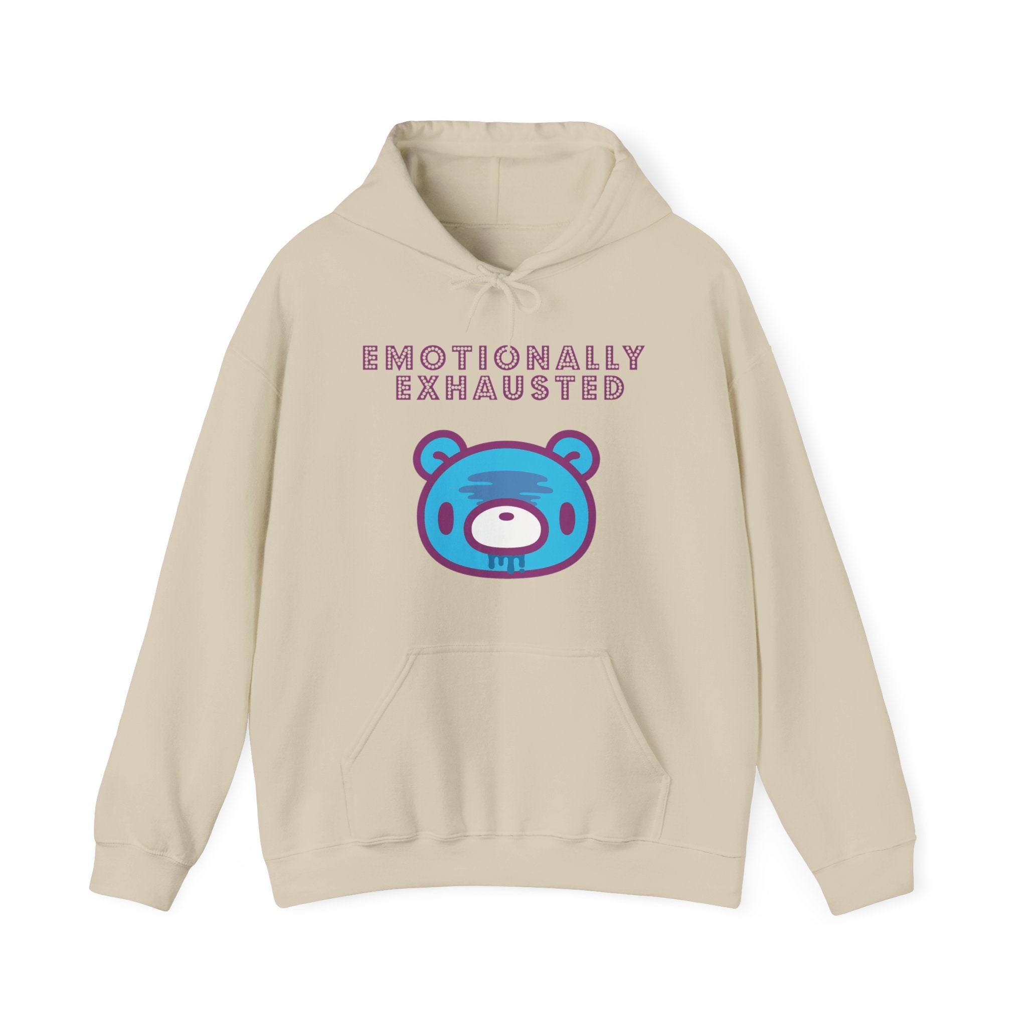 Emotionally Exhausted Gloomy  Hoodie