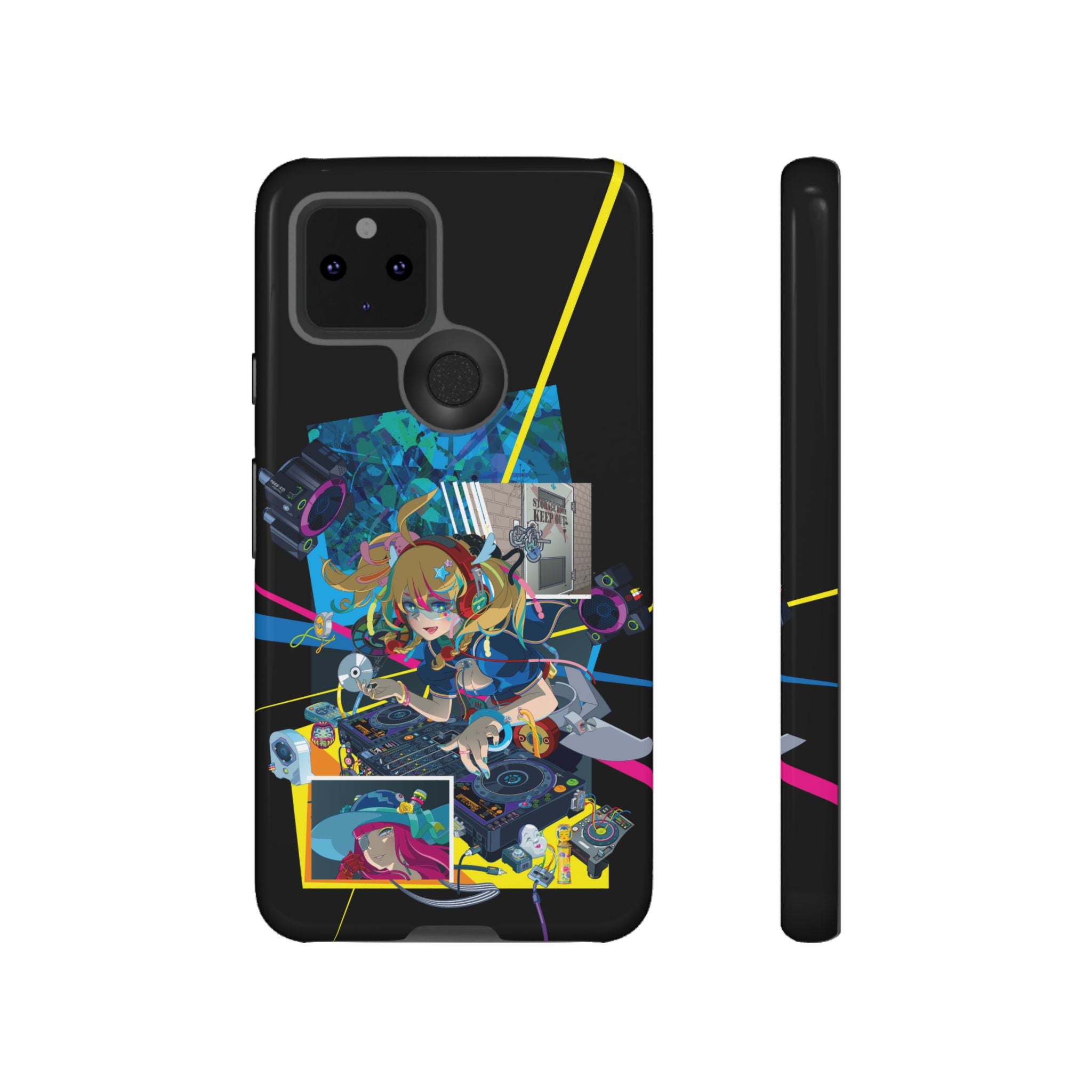 HYPERSONIC music club DJ VAL - Tough Phone Case