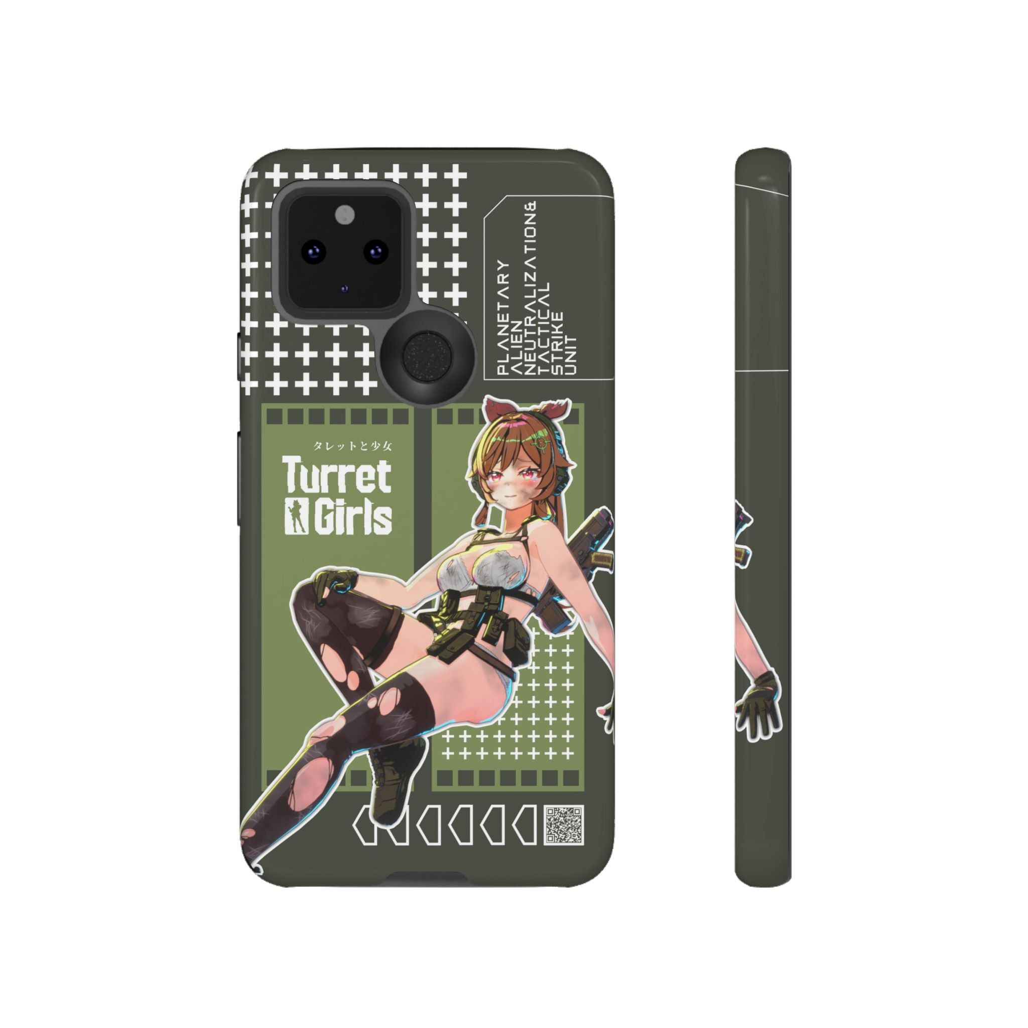 タレットガールズ - ぼろぼろのスマホケース