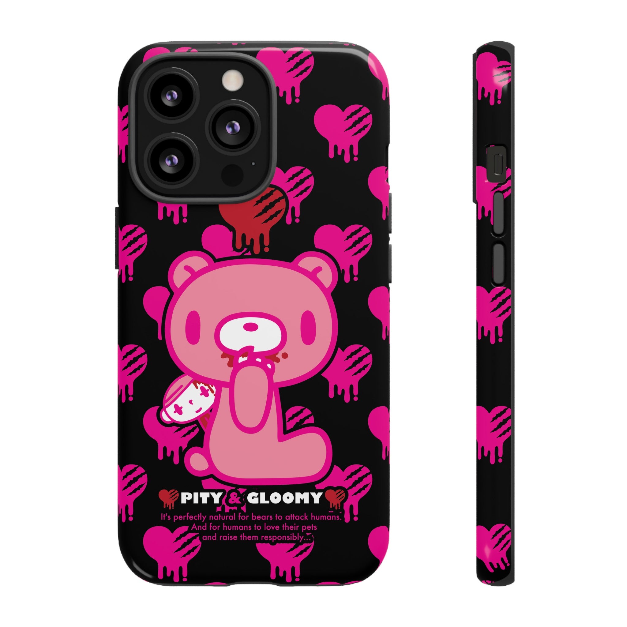 Gloomy Bear Pink Phone Case