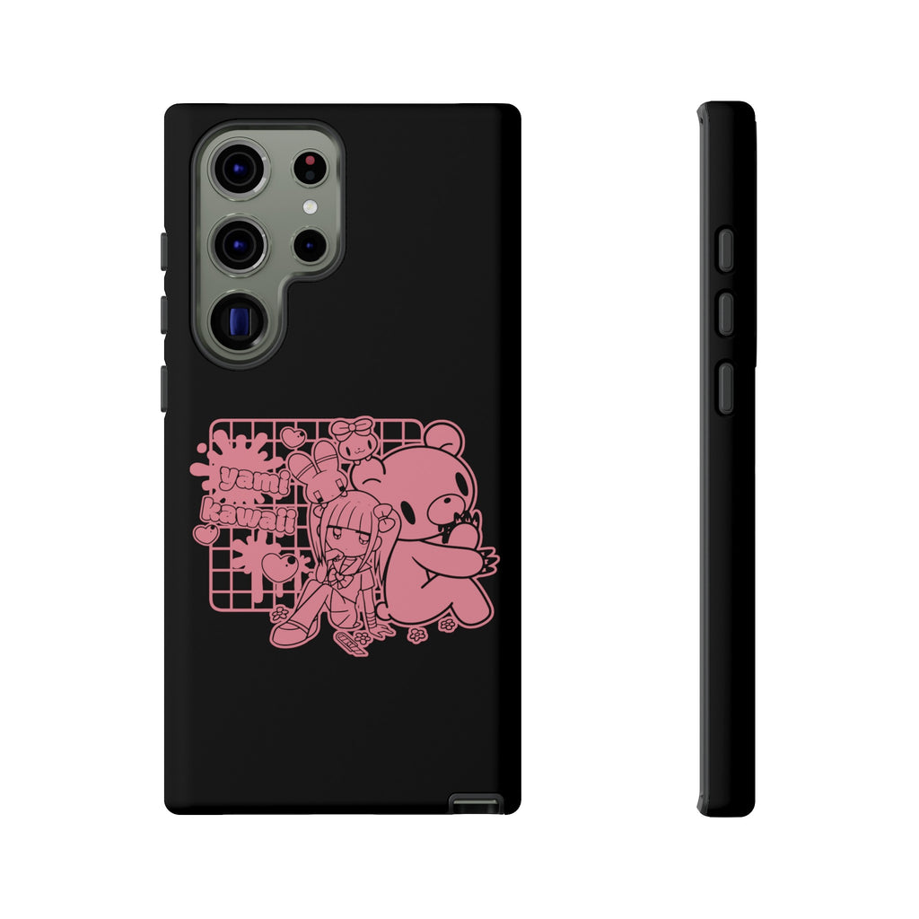 Menherachan X Gloomy Bear Yami Kawaii Phone Case