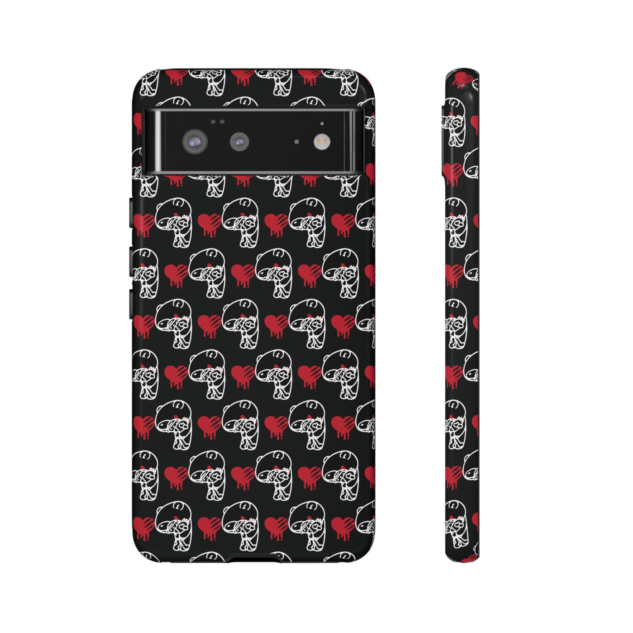 Gloomy & Pity Hug [Black] - Tough Phone Case