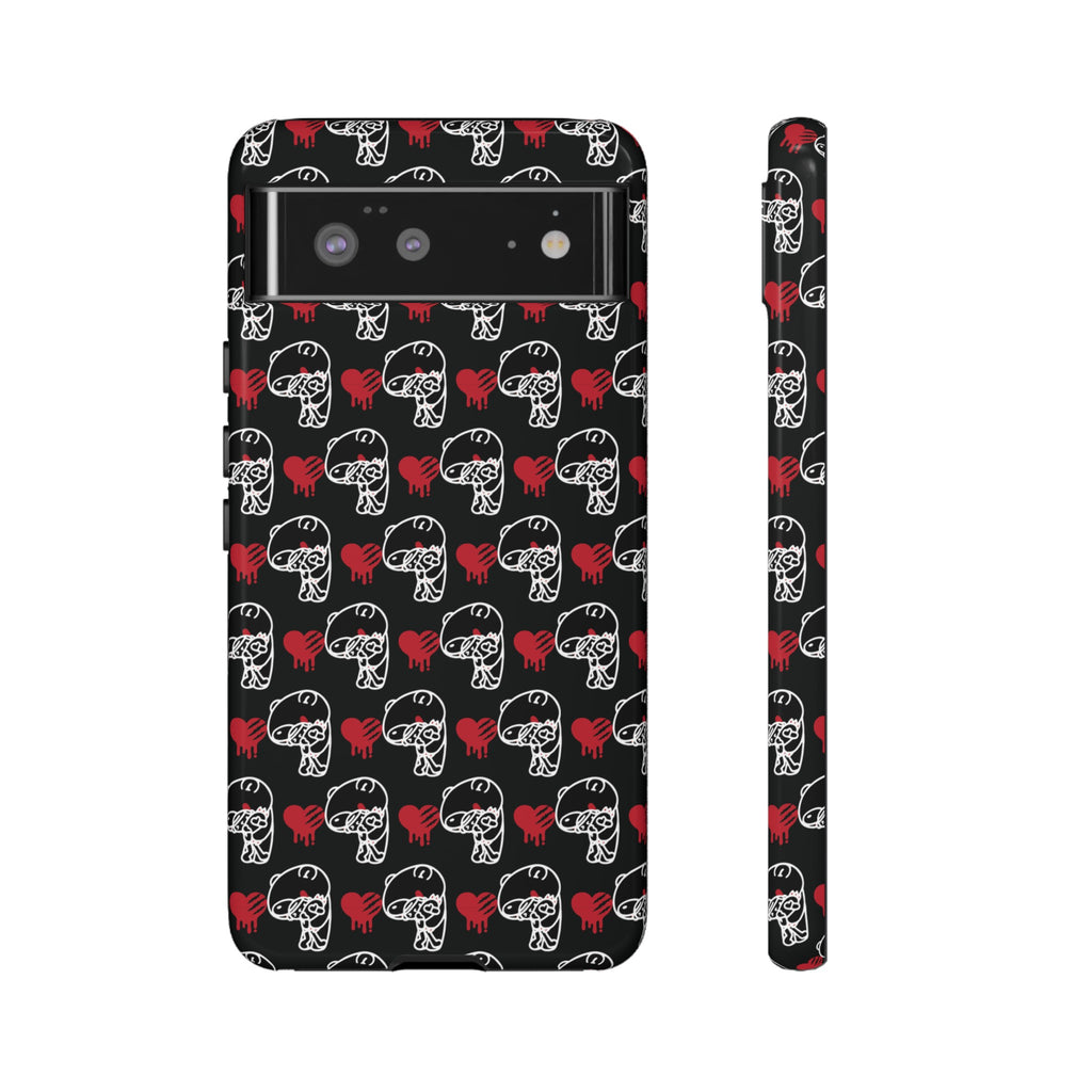 Gloomy & Pity Hug [Black] Phone Case