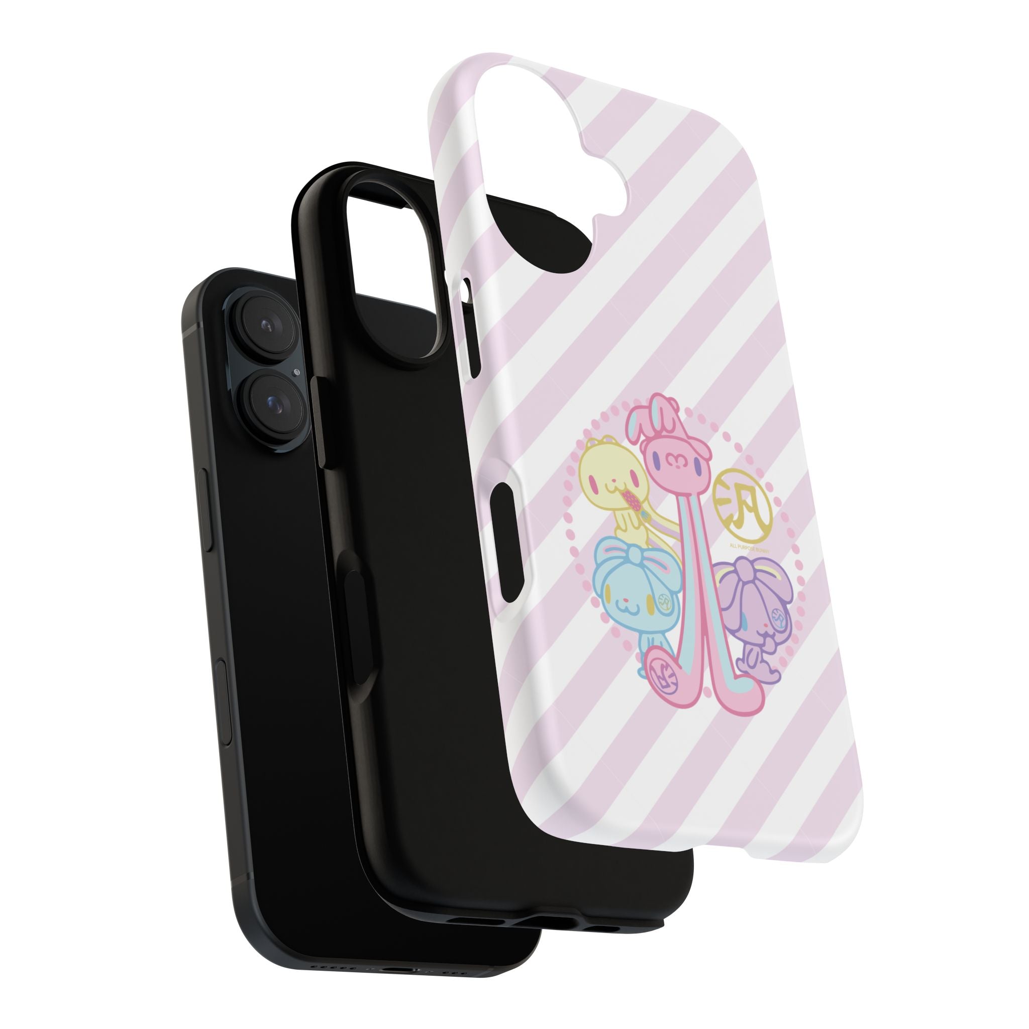 All Purpose Bunny Group Pastel Phone Case