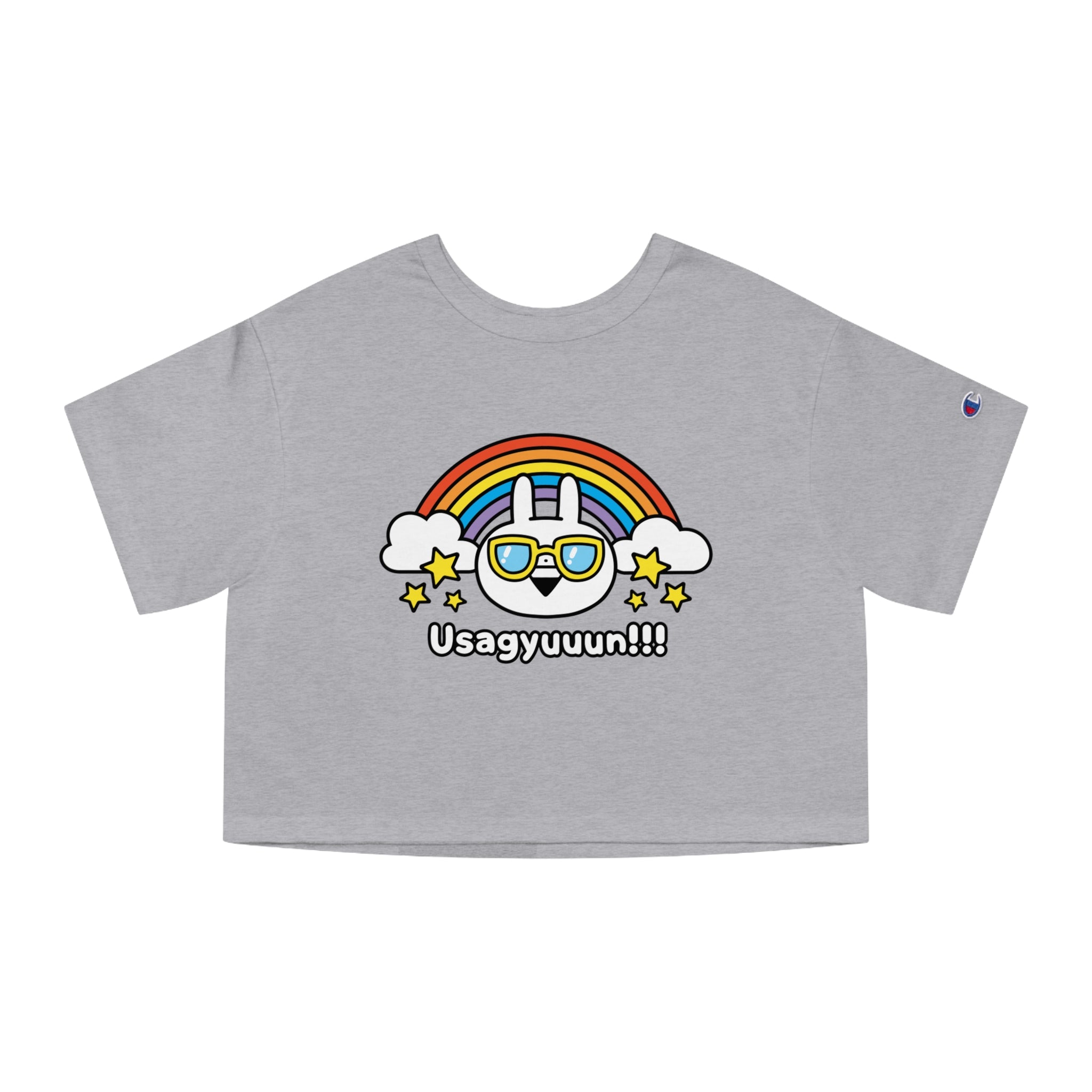 Usagyuuun T Champion Women's Heritage Cropped T-Shirt