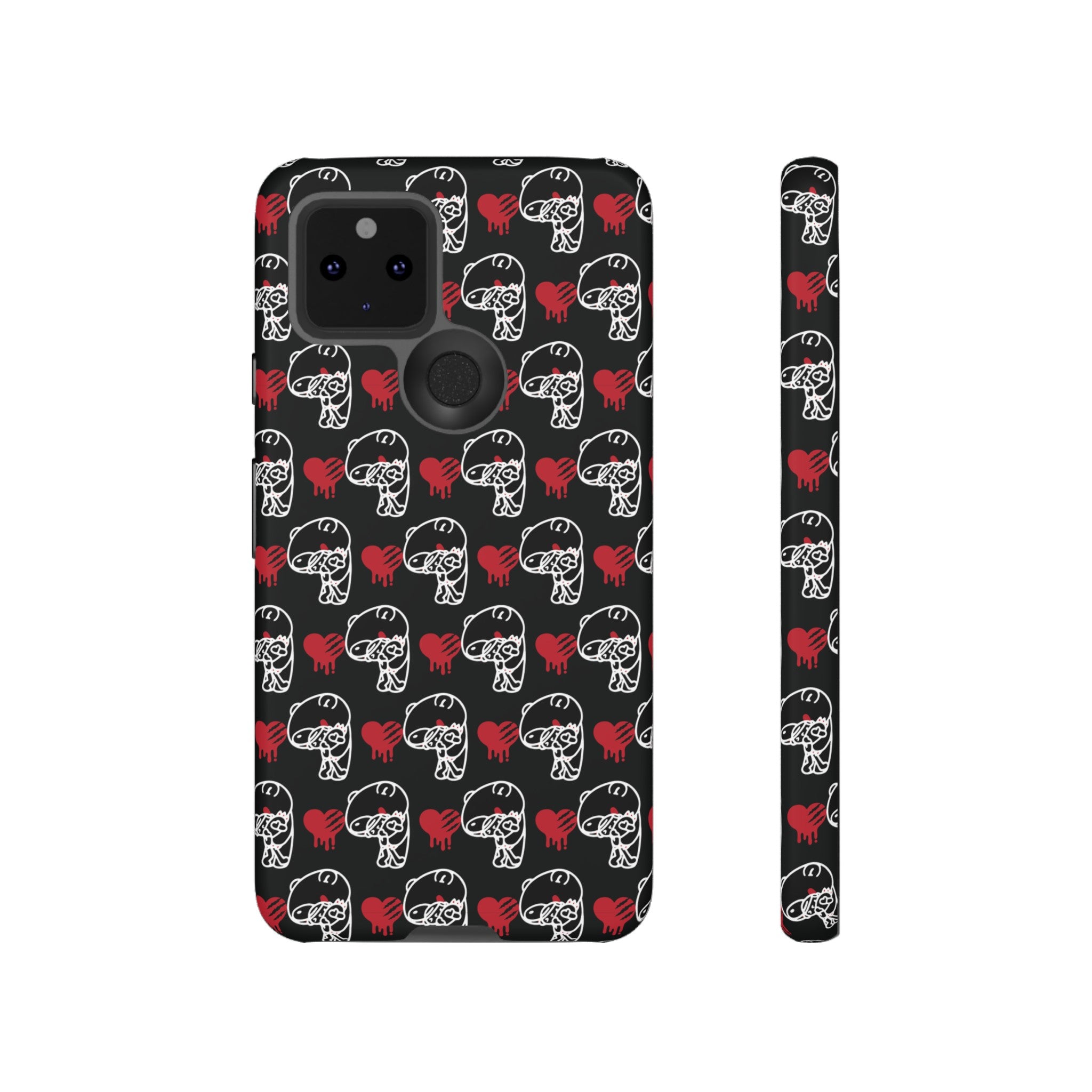Gloomy & Pity Hug [Black] - Tough Phone Case